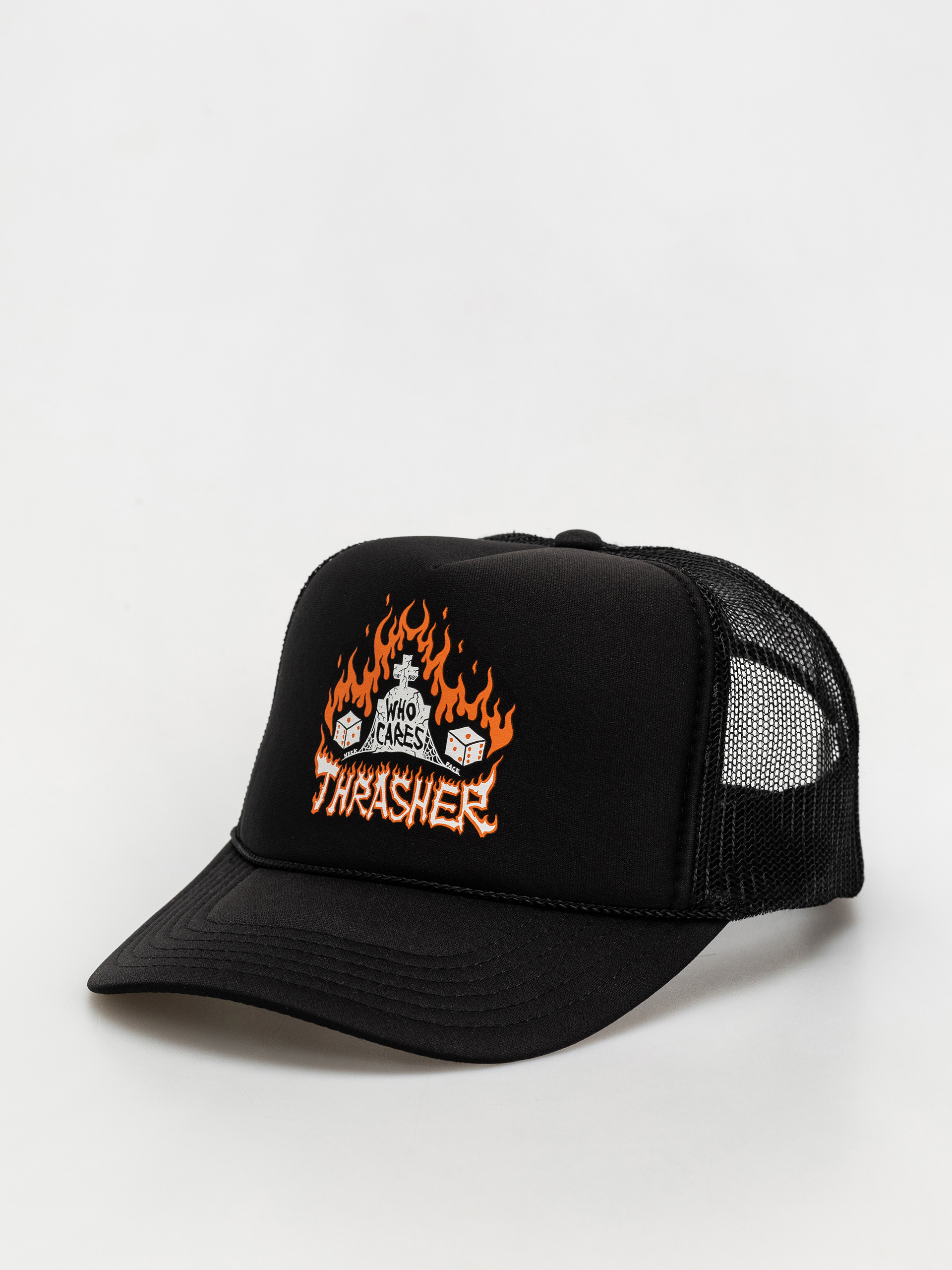 Thrasher Cap Skategoat Wool Blend Snapback ZD - navy blue