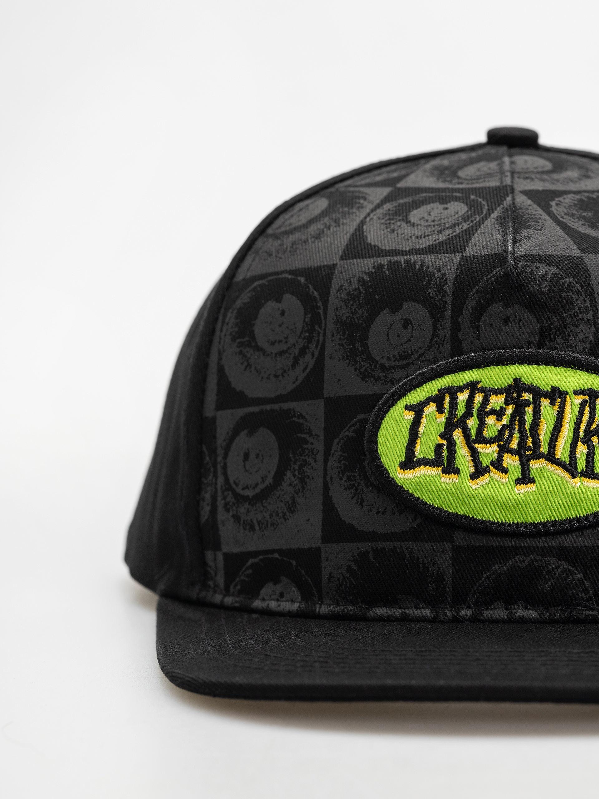 Creature Crash And Burn Snapback Structured Cap (black)