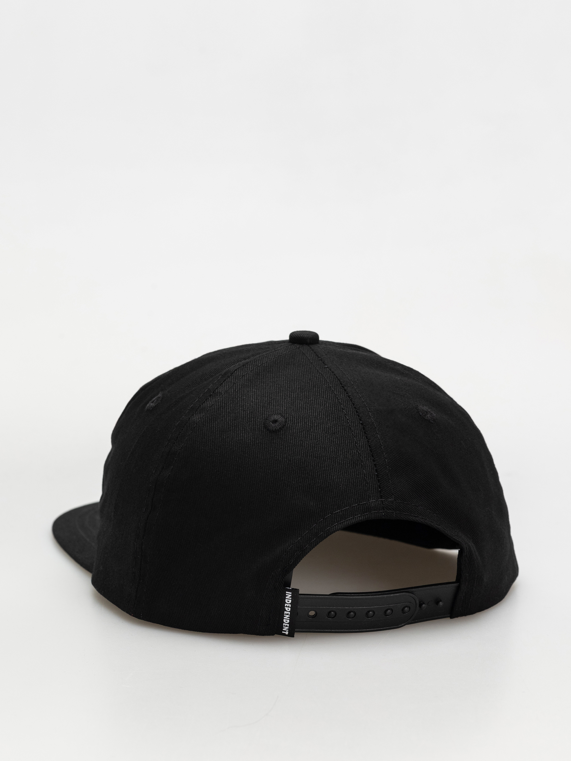 Independent Bar Logo Snapback Unstructured Cap (black)