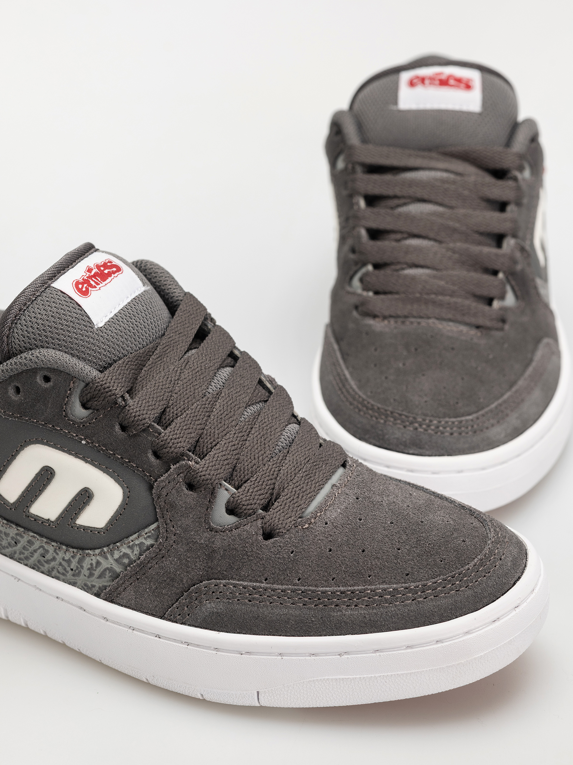Etnies Loot Shoes (grey/light grey/red)