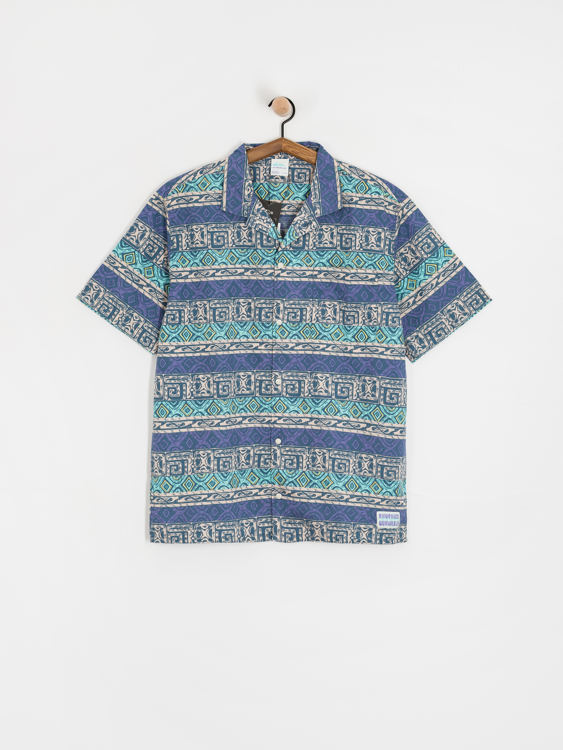 Quiksilver Global Heat Shirt (aqua sky global heat)
