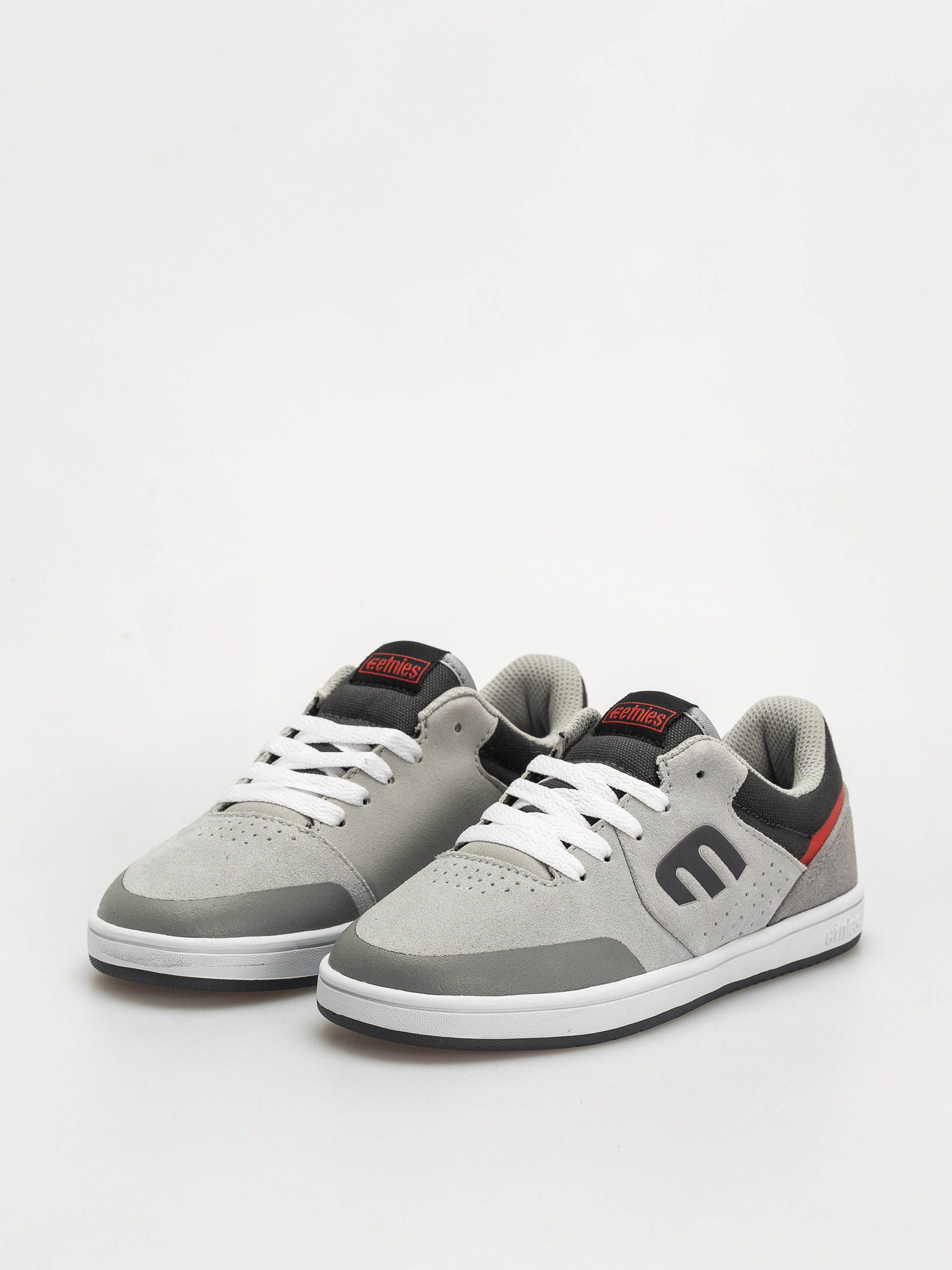 Etnies Kids Marana JR Shoes (grey/grey/red)