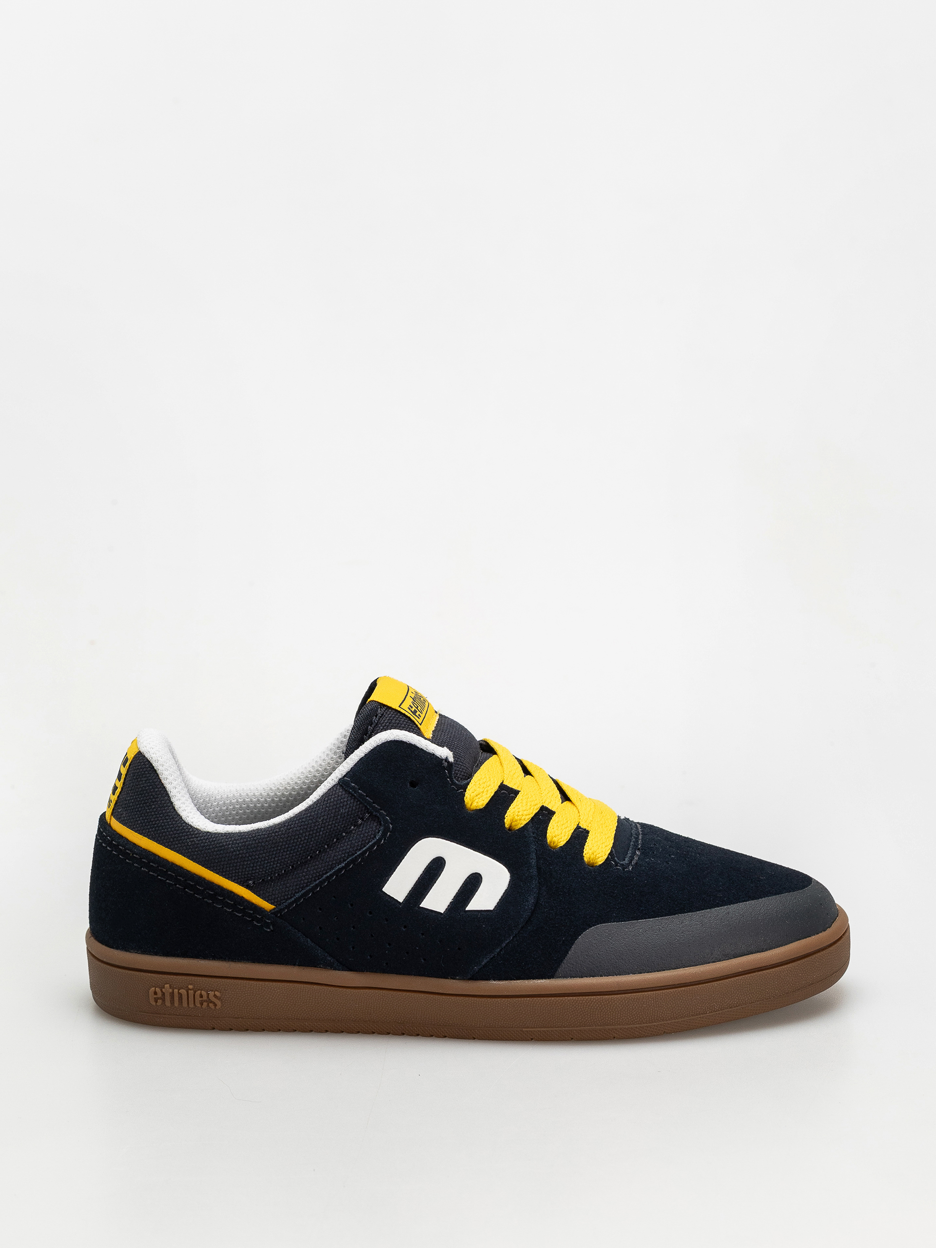 Etnies Kids Marana JR Shoes (navy/gum/yellow)