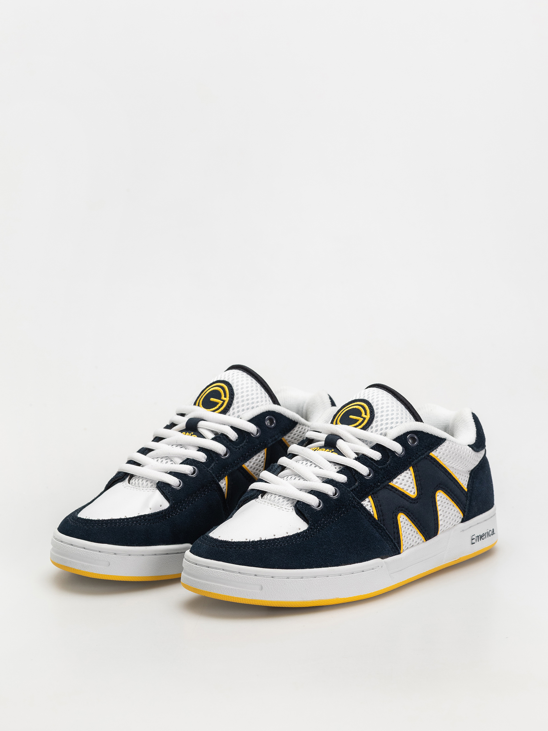 Emerica Og 1 Shoes (navy/white/yellow)