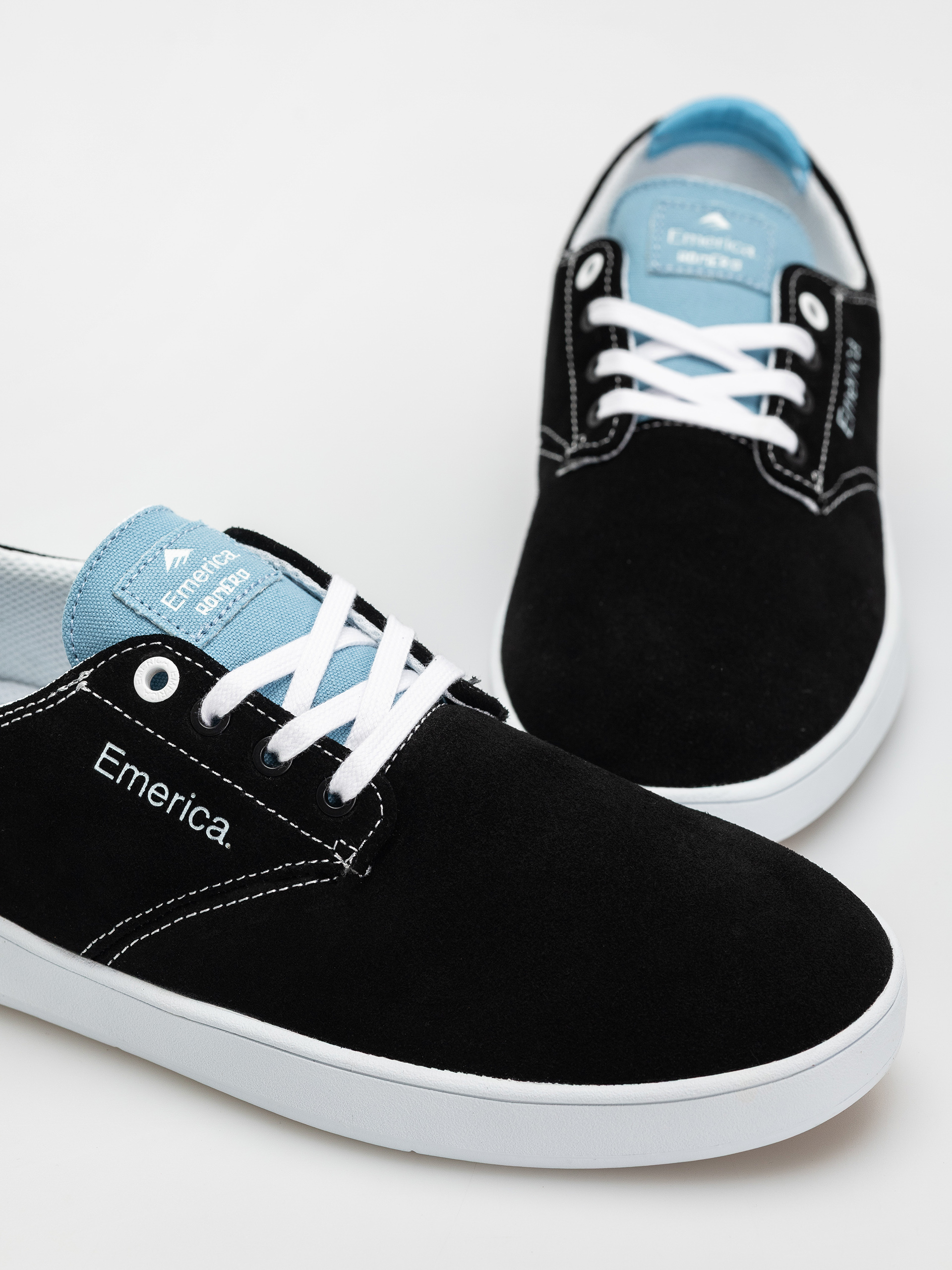 Emerica Romero Laced Shoes (black/light blue)