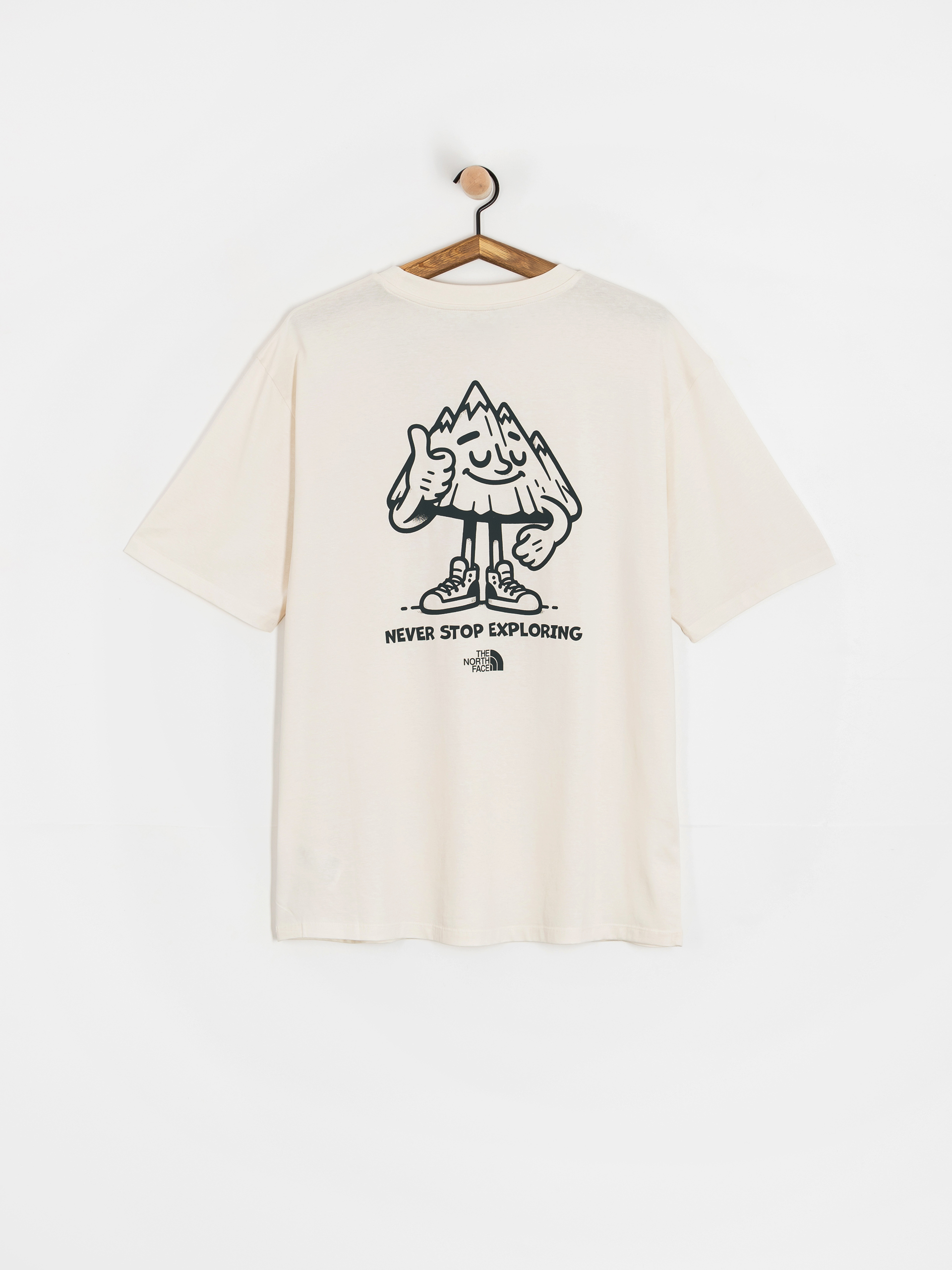 The North Face Mountain Fun Oversized T-Shirt (white dune)