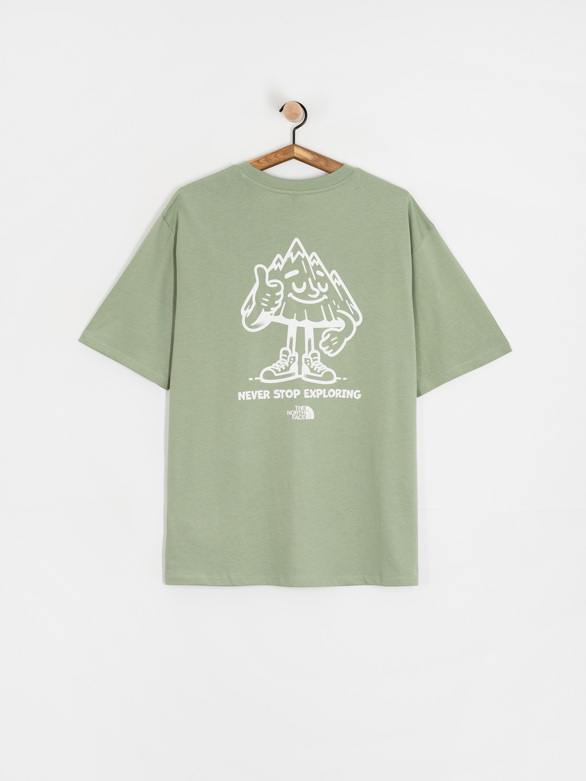 The North Face Mountain Fun Oversized T-Shirt (slate moss)