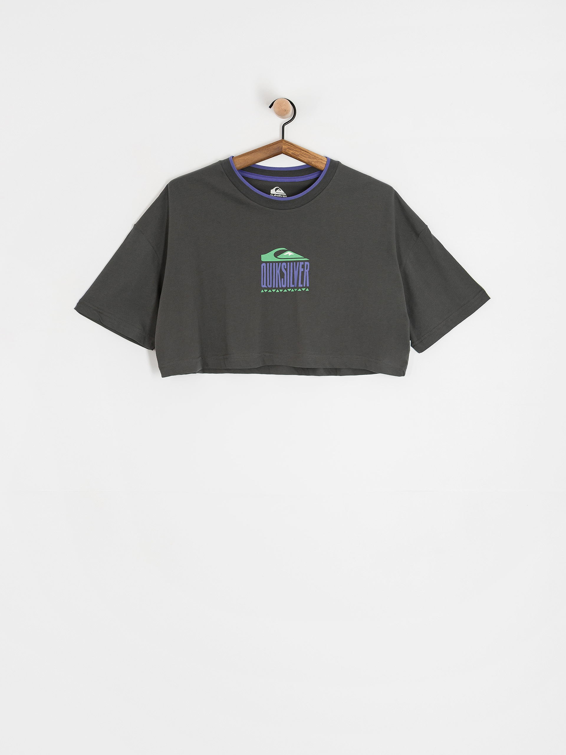 Quiksilver Maxi Crop Wmn T-Shirt (dark shadow)