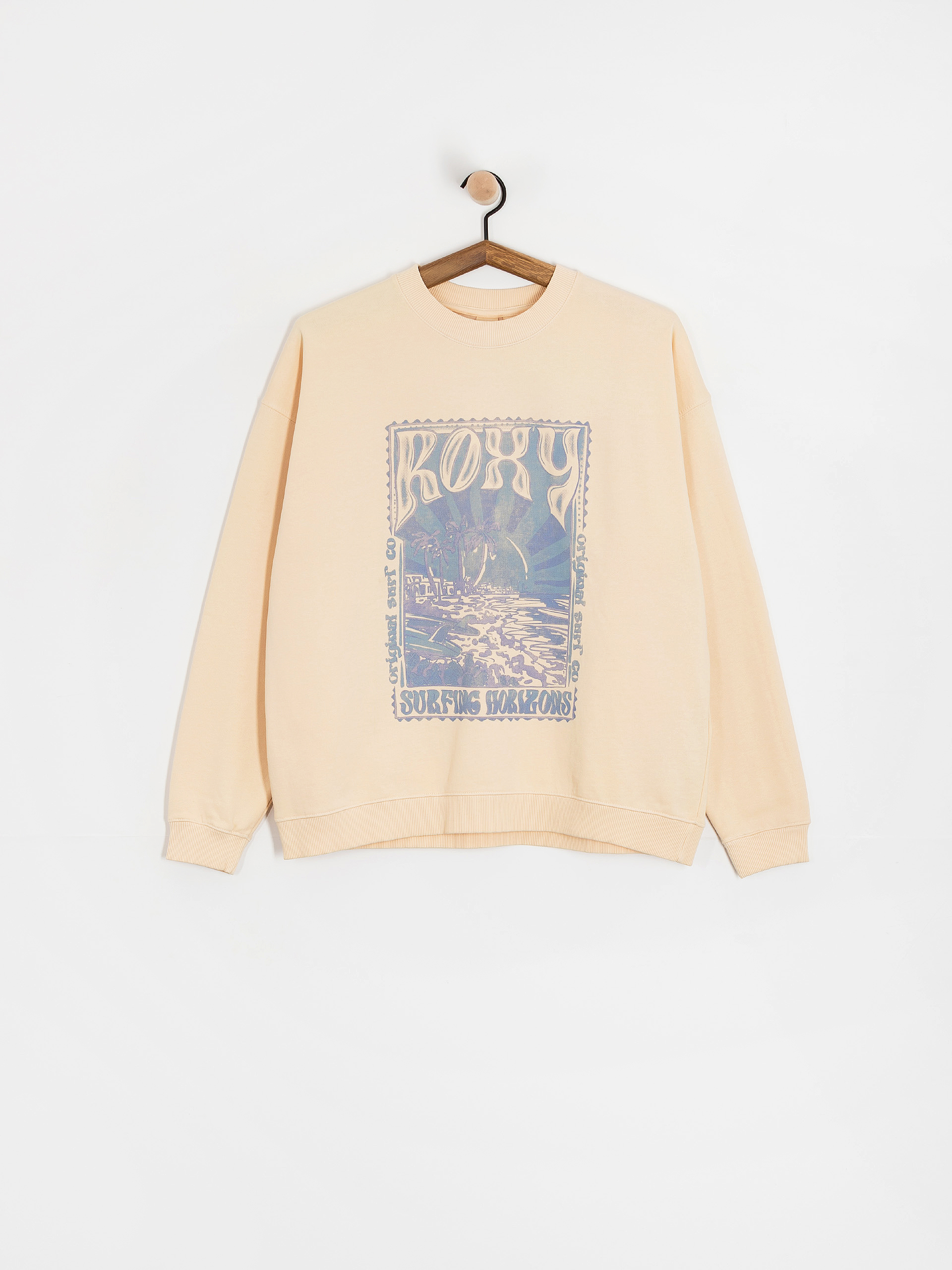 Roxy Lineup Oversized Crew Wmn Sweatshirt (parchment)