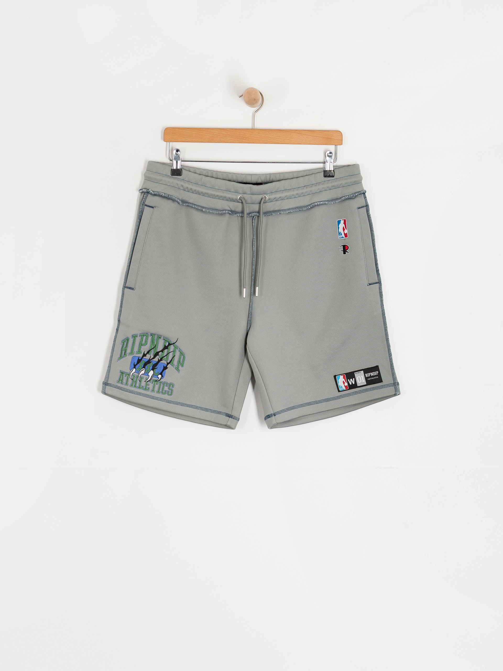 RipNDip Athletics Mesh Shorts (ash heather)