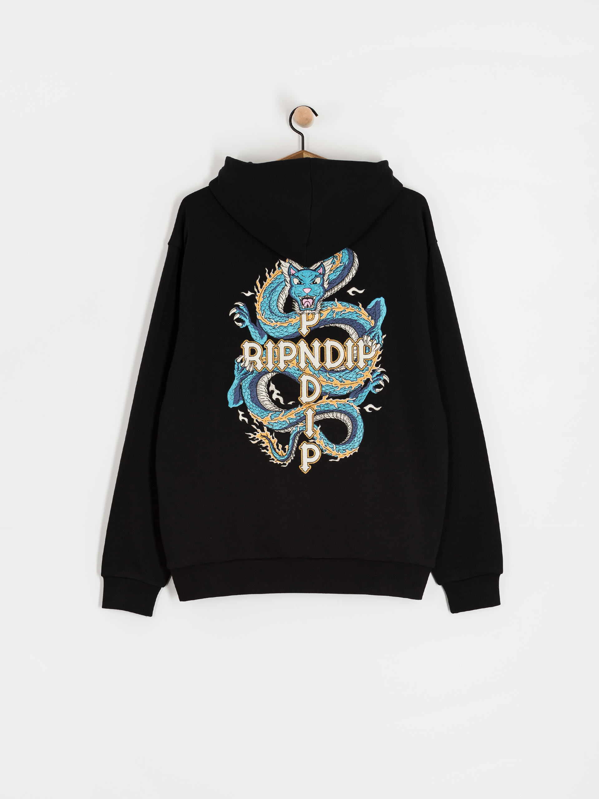 RipNDip Shen Nerm HD Hoodie (black vintage wash)