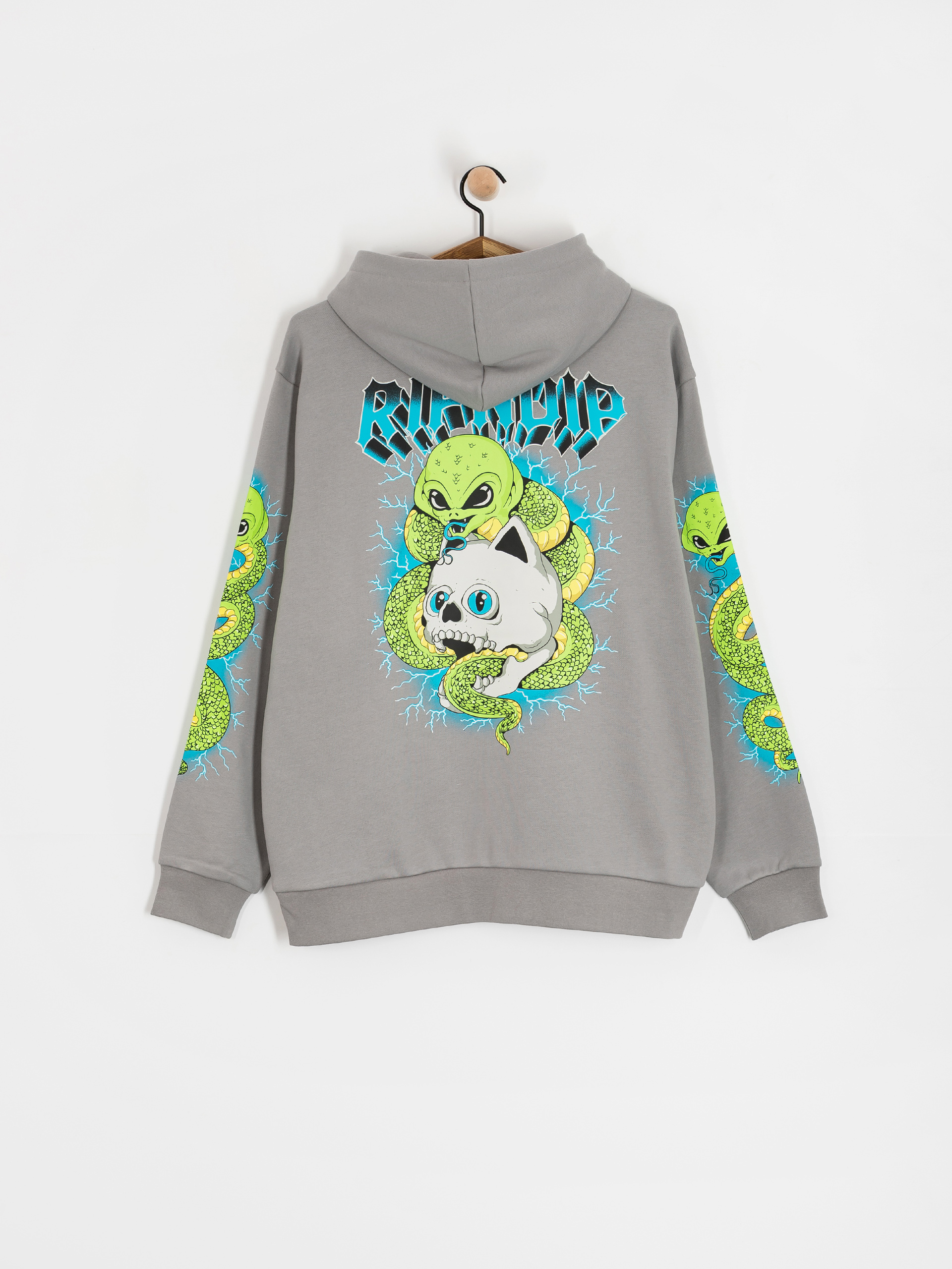 RipNDip Skull And Bones HD Hoodie (charcoal)