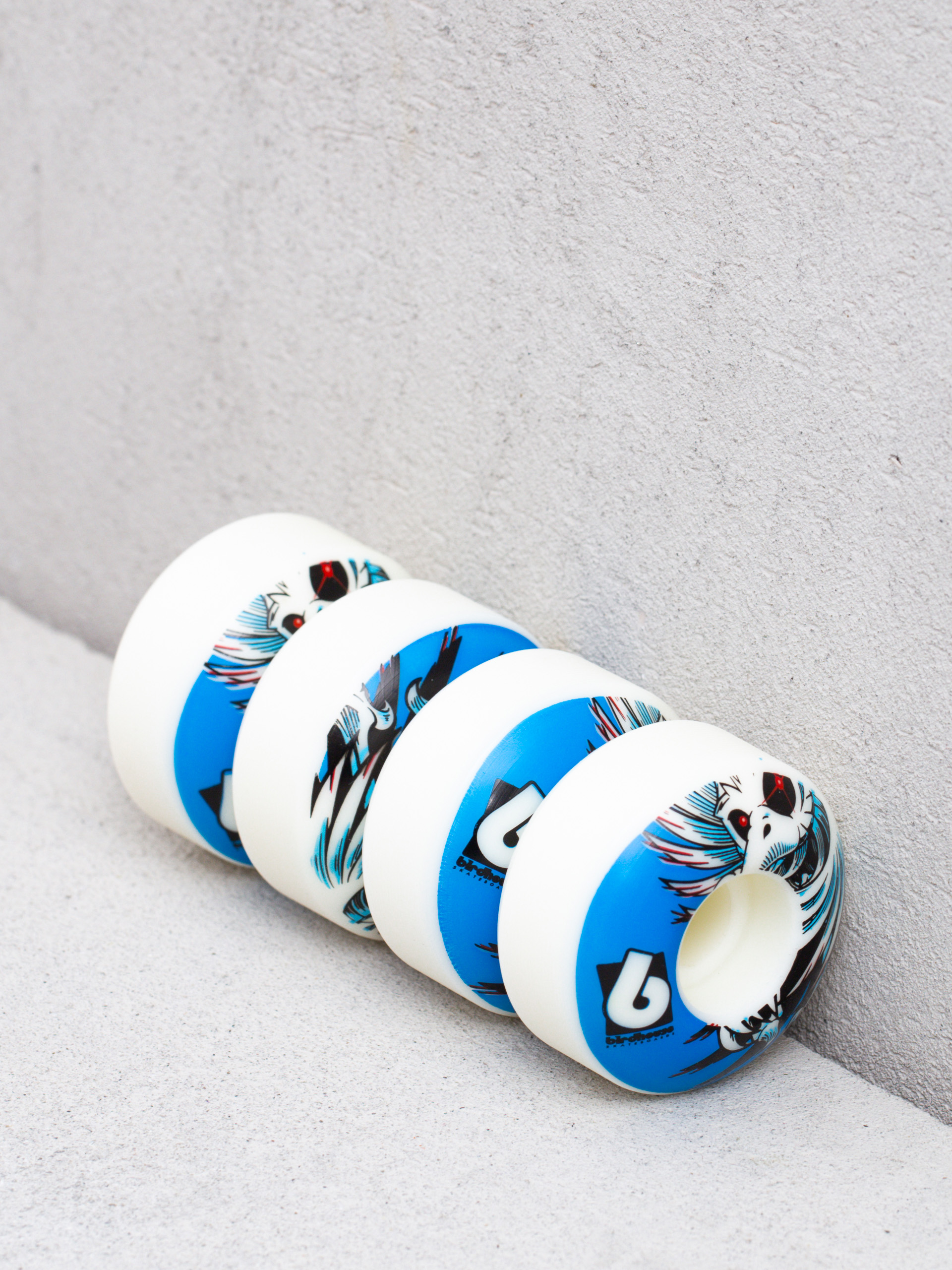 Birdhouse Hawk Spiral Wheels (white)