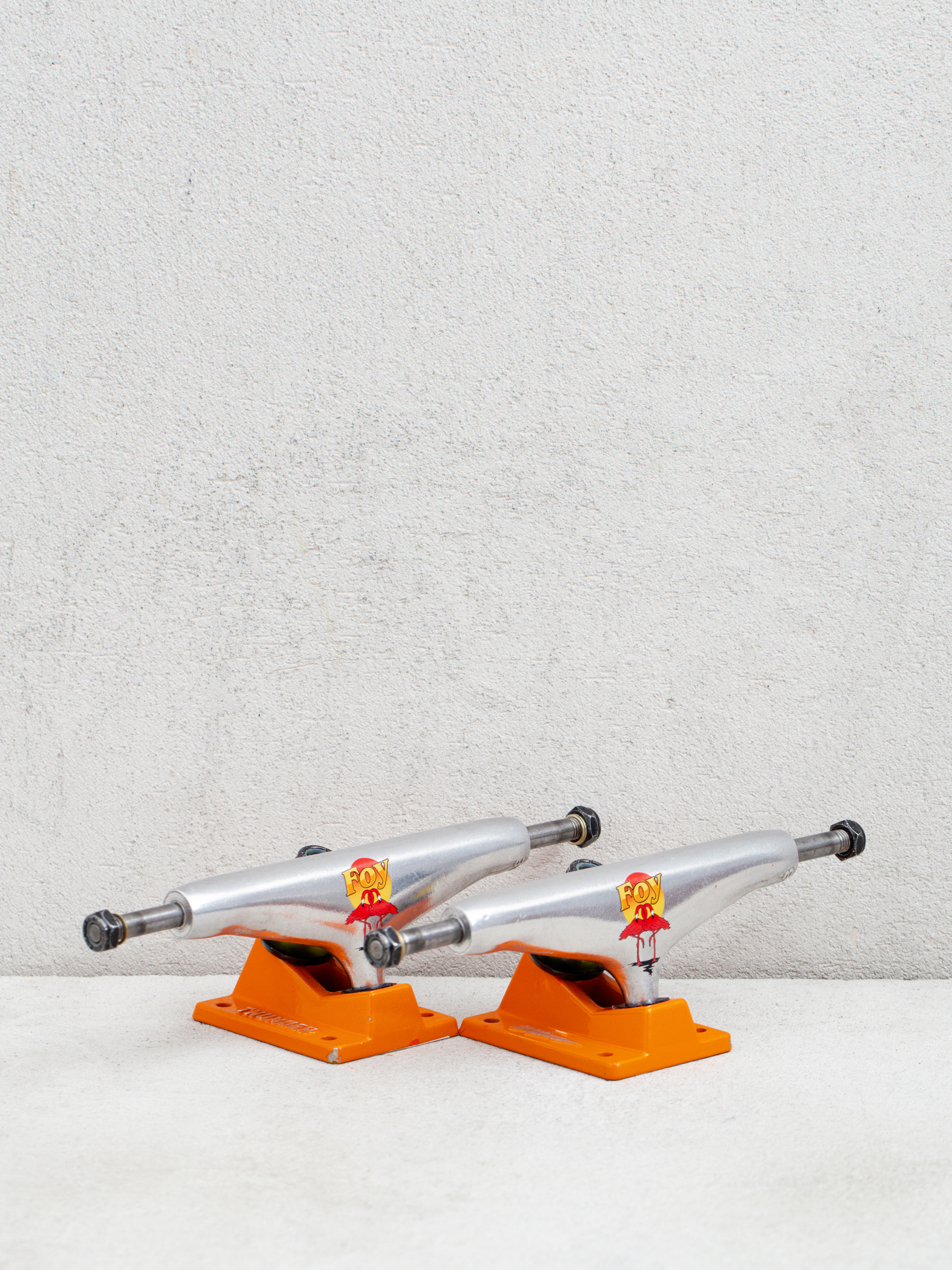 Thunder Foy Fauna Pro Trucks (silver/orange)