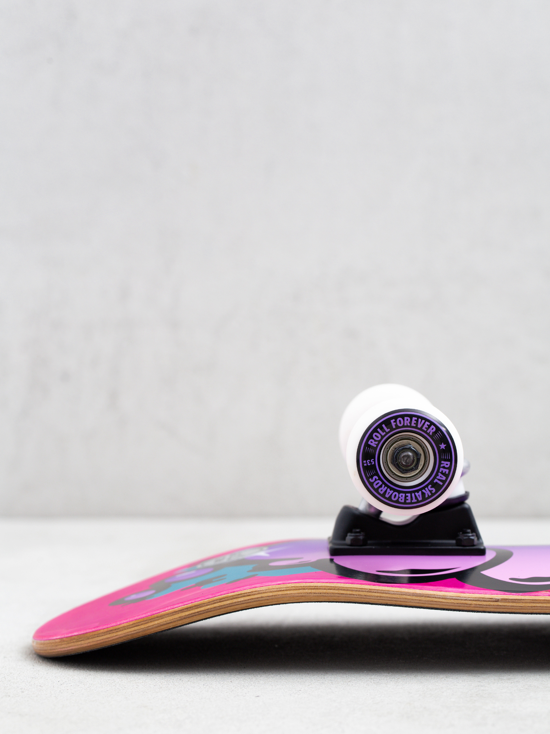 Real Bubble Ttr Rclr Skateboard (pink/violet)