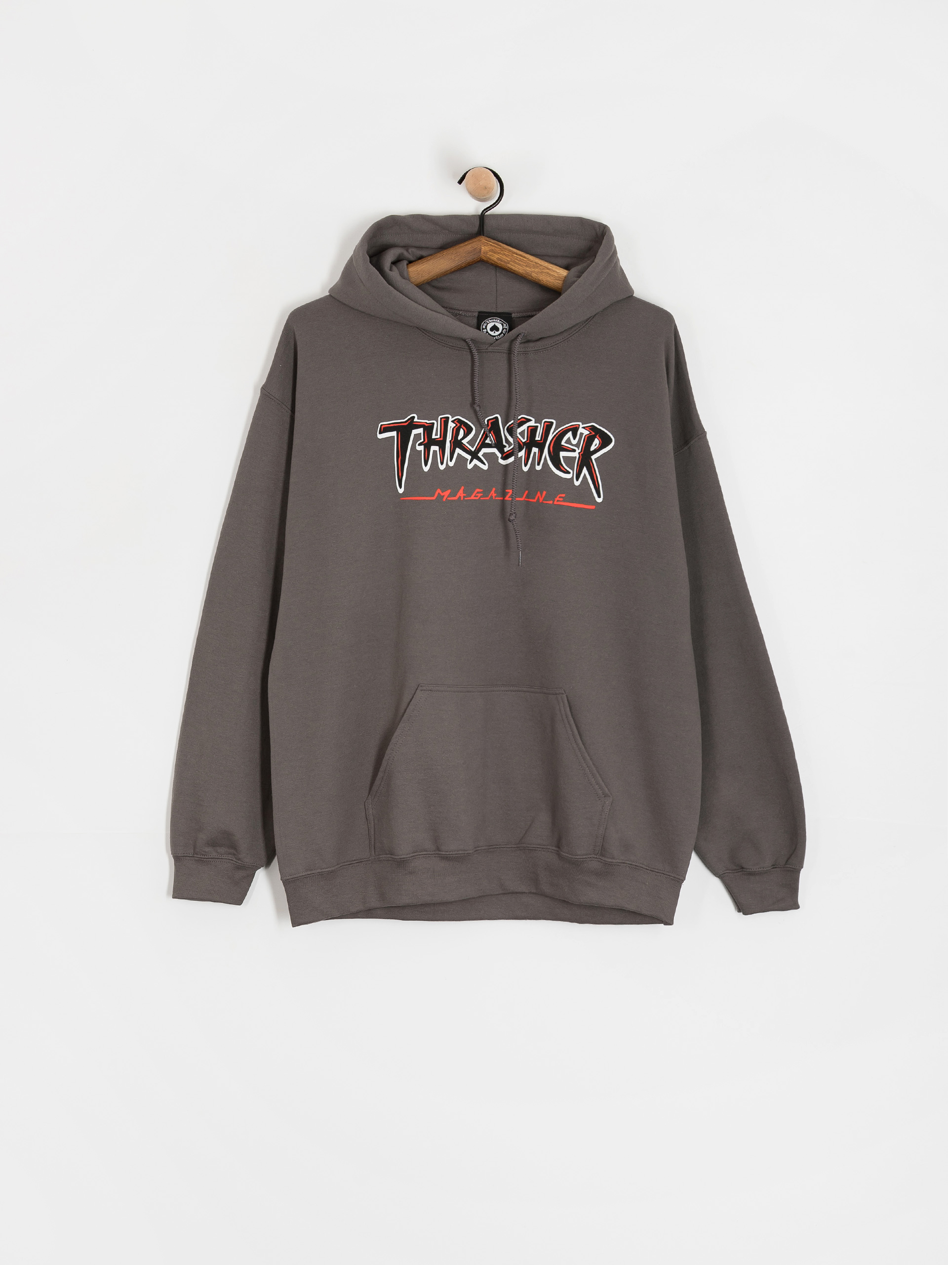 Thrasher Slash HD Hoodie (charcoal)