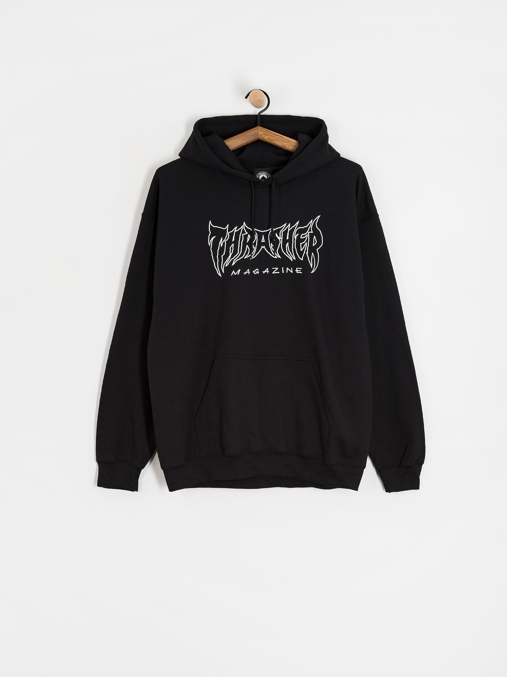 Thrasher Metal HD Hoodie black (black)