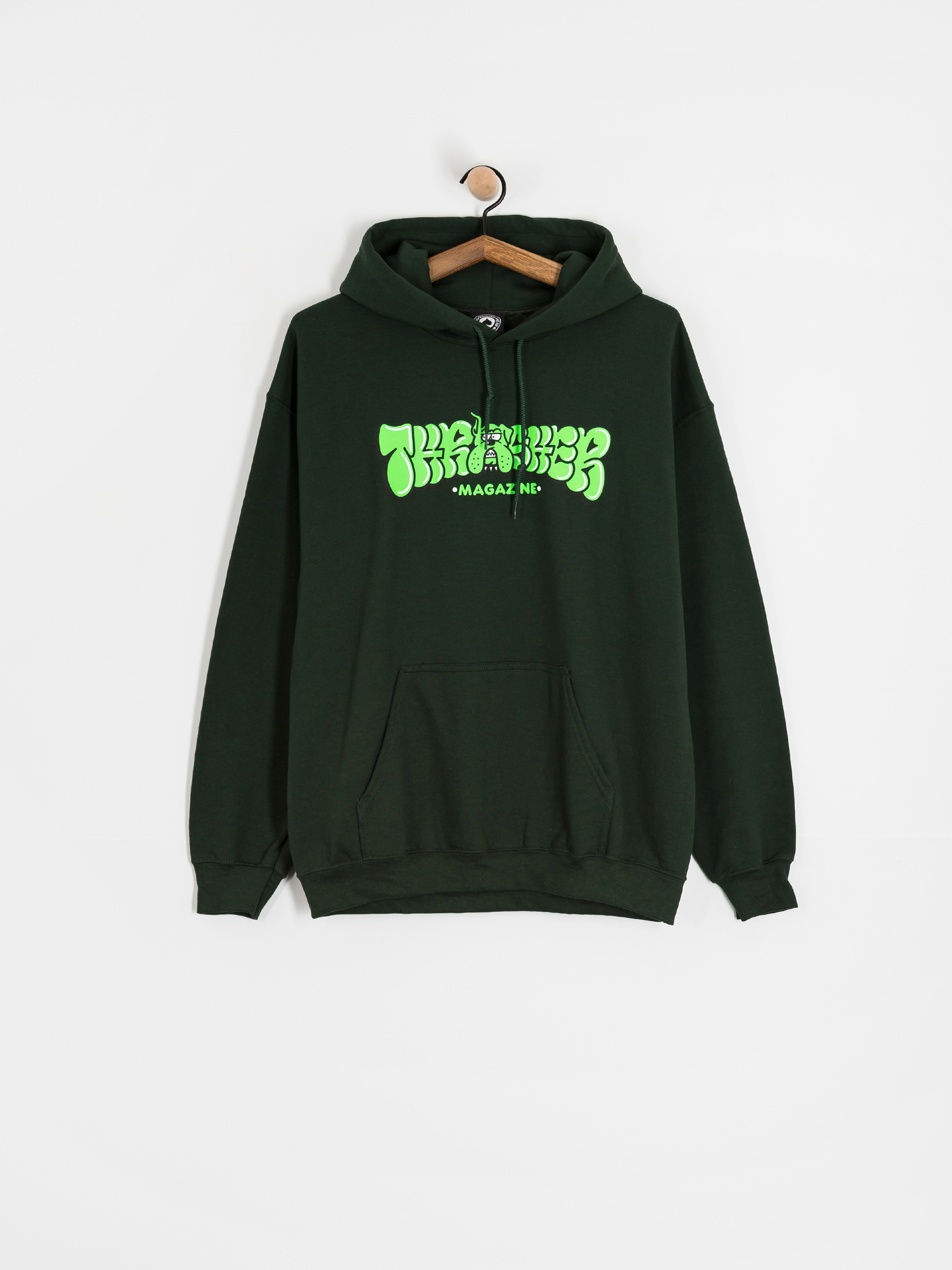 Thrasher Bully HD Hoodie (forest green)