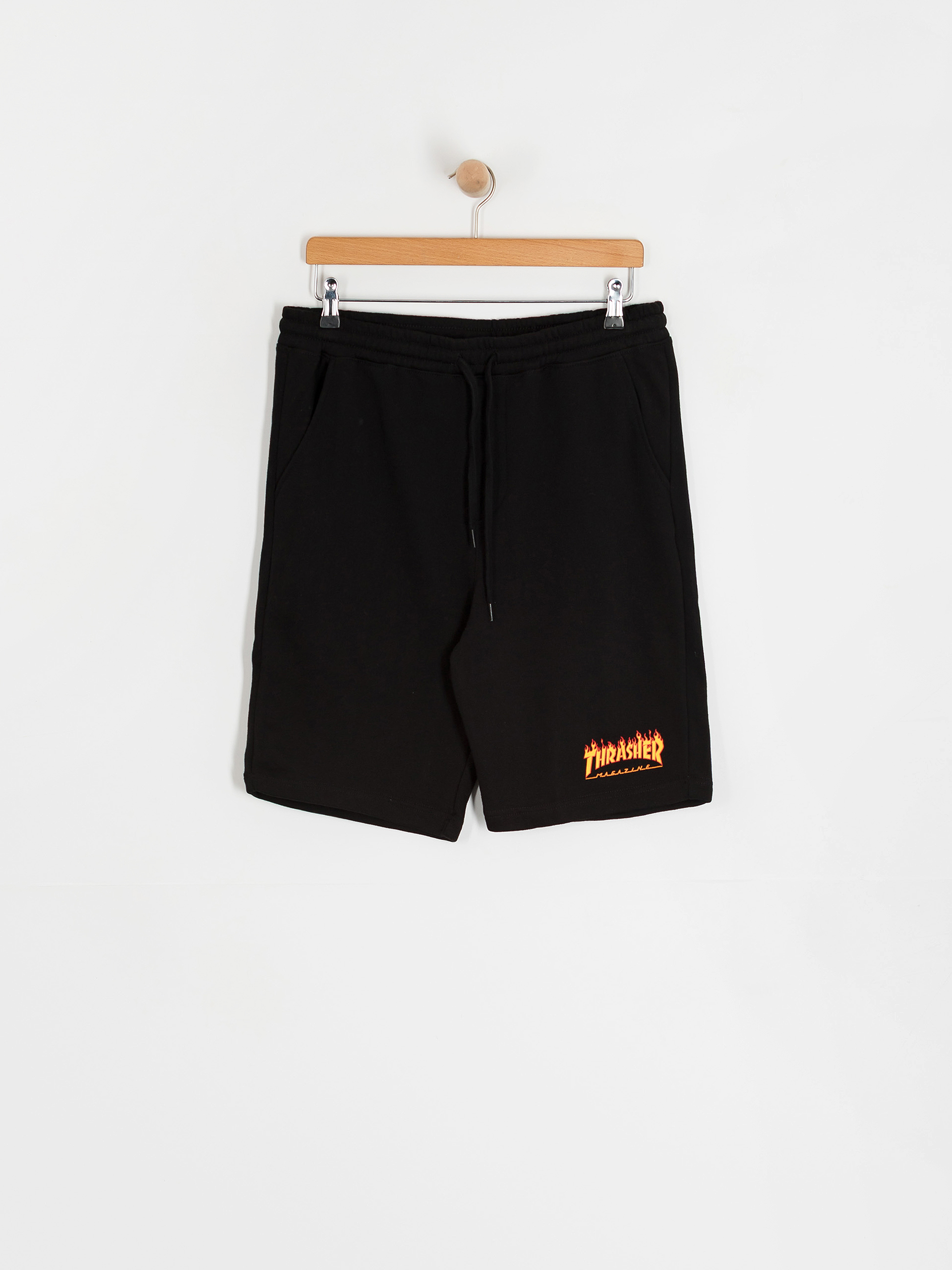 Thrasher Flame P E Shorts (black)