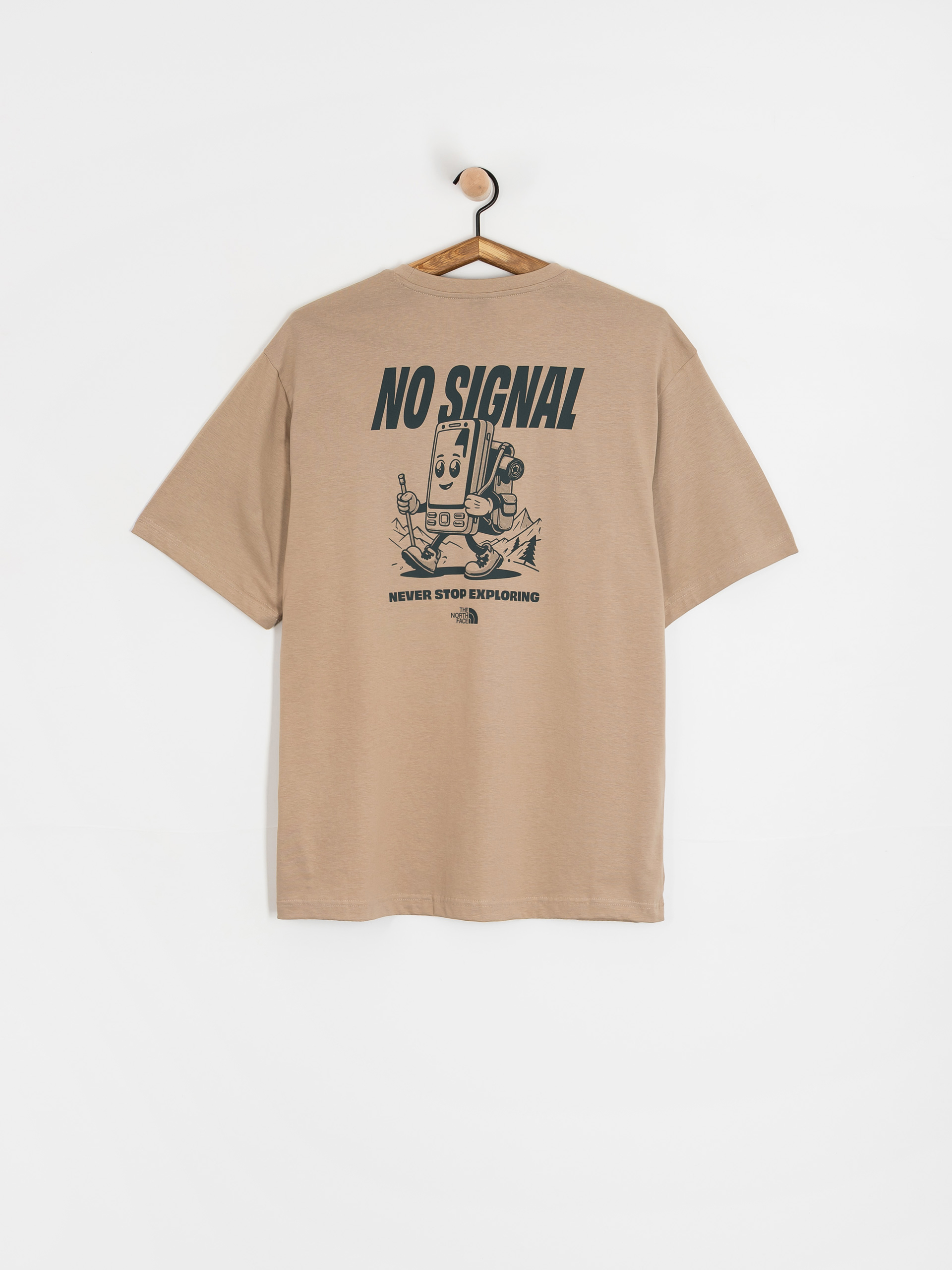 The North Face No Signal Relaxed T-Shirt (mushroom grey)