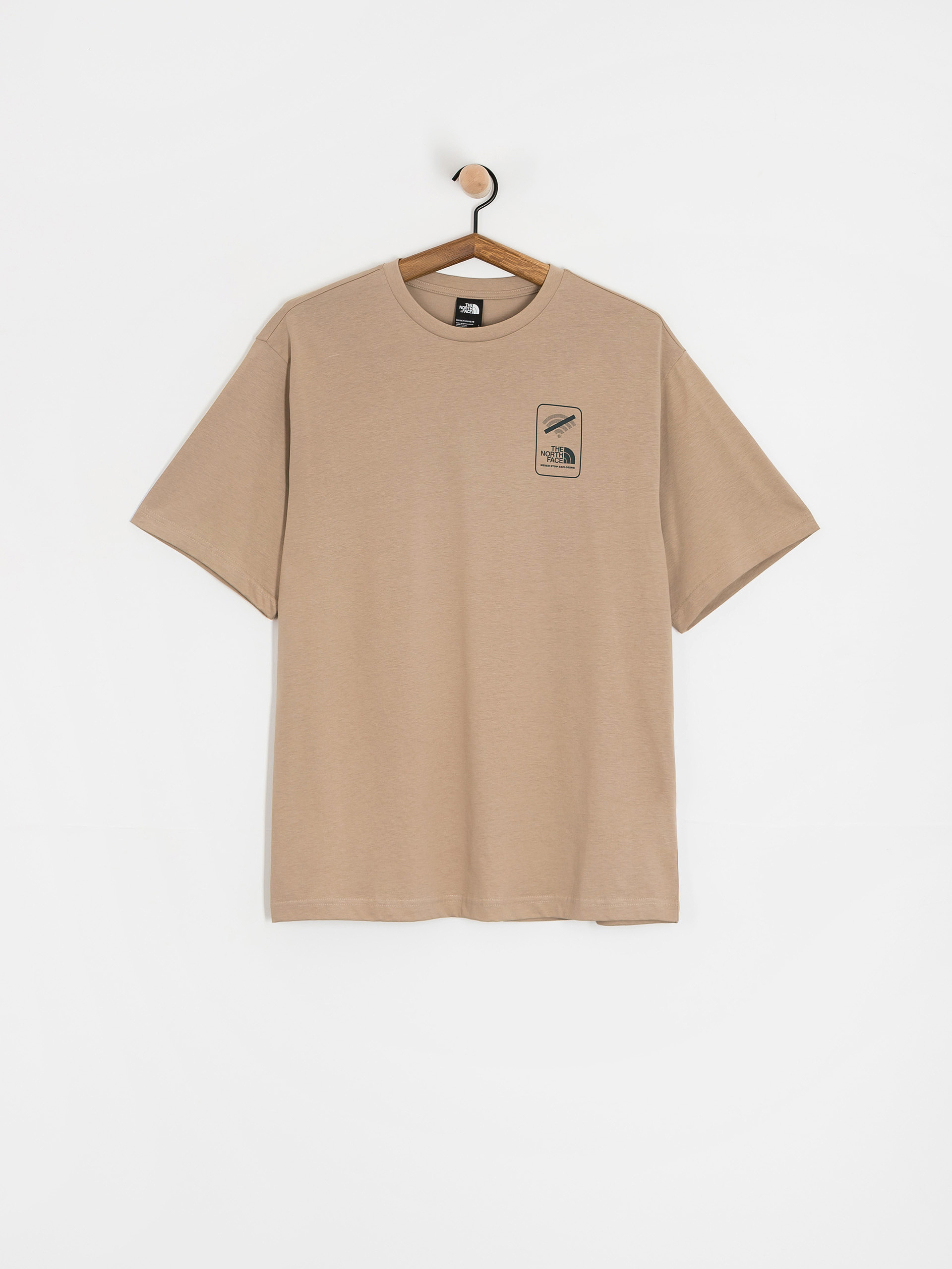 The North Face No Signal Relaxed T-Shirt (mushroom grey)