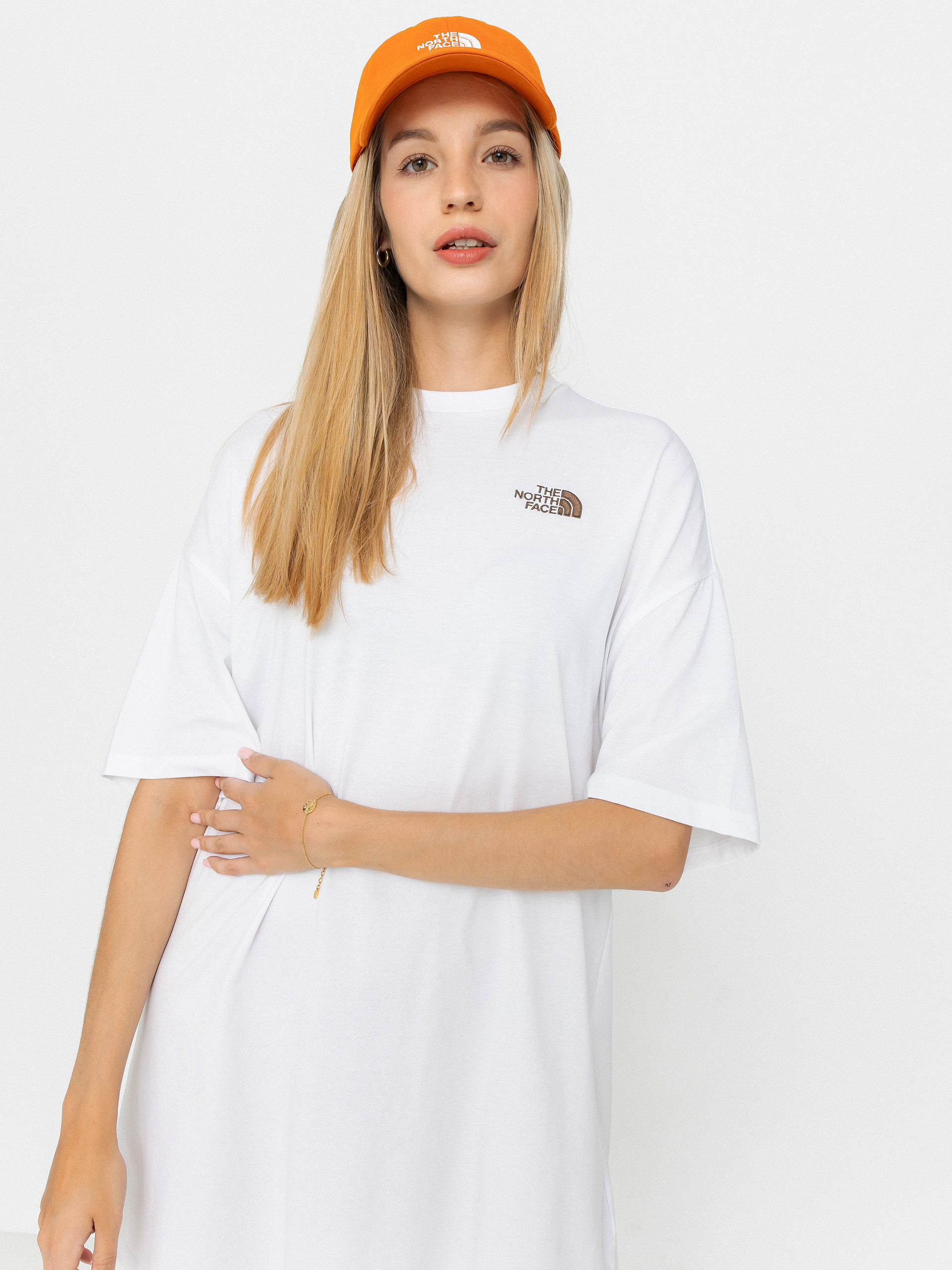 The North Face Essential Oversize Wmn Kleid (tnf white/latte)