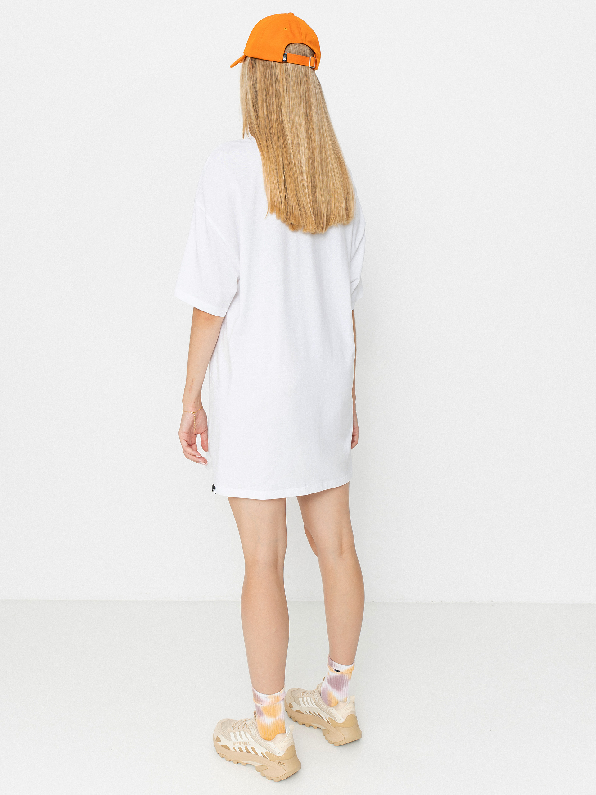 The North Face Essential Oversize Wmn Kleid (tnf white/latte)
