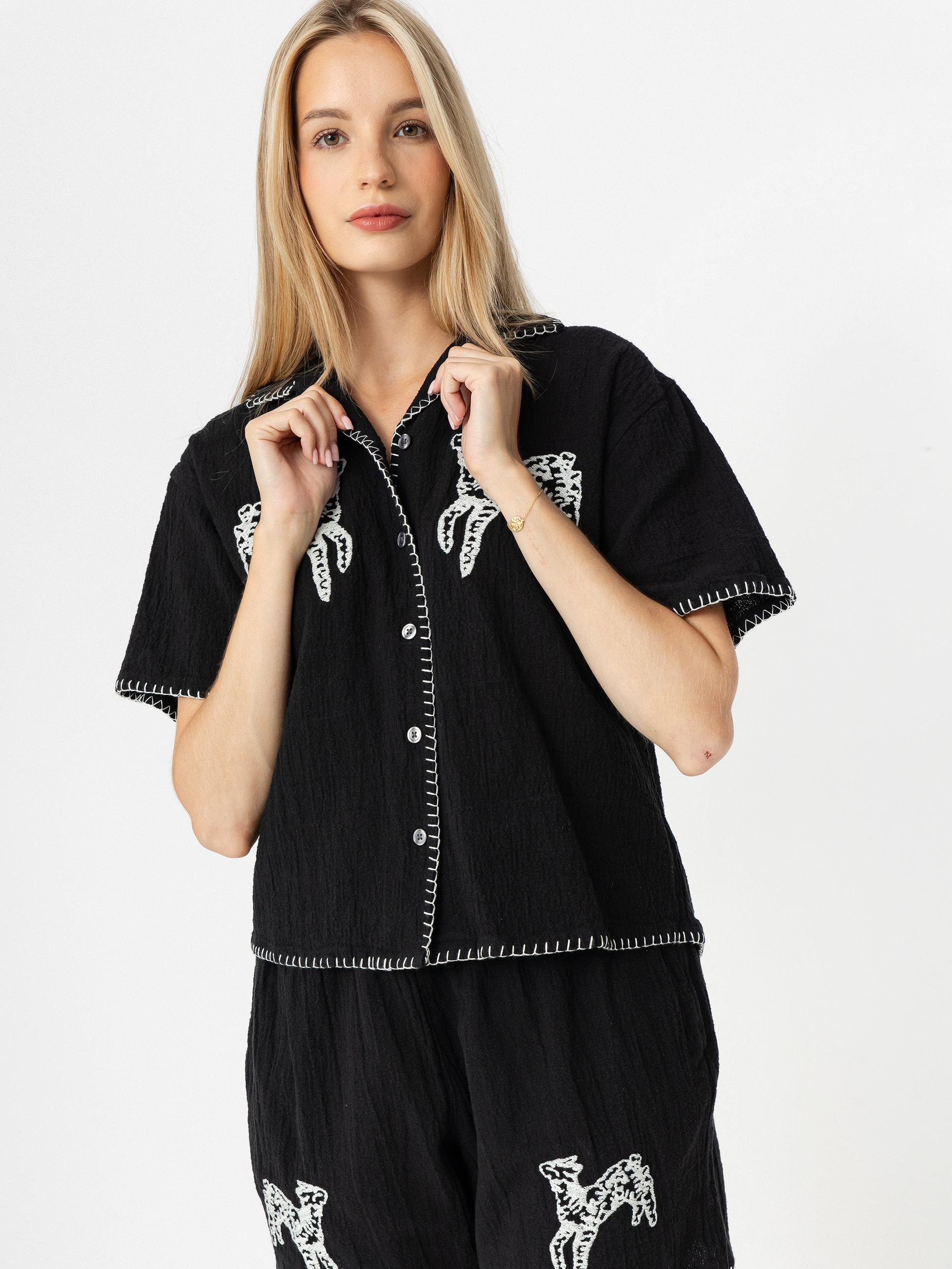 OBEY Ritual Shirt Wmn (digital black)