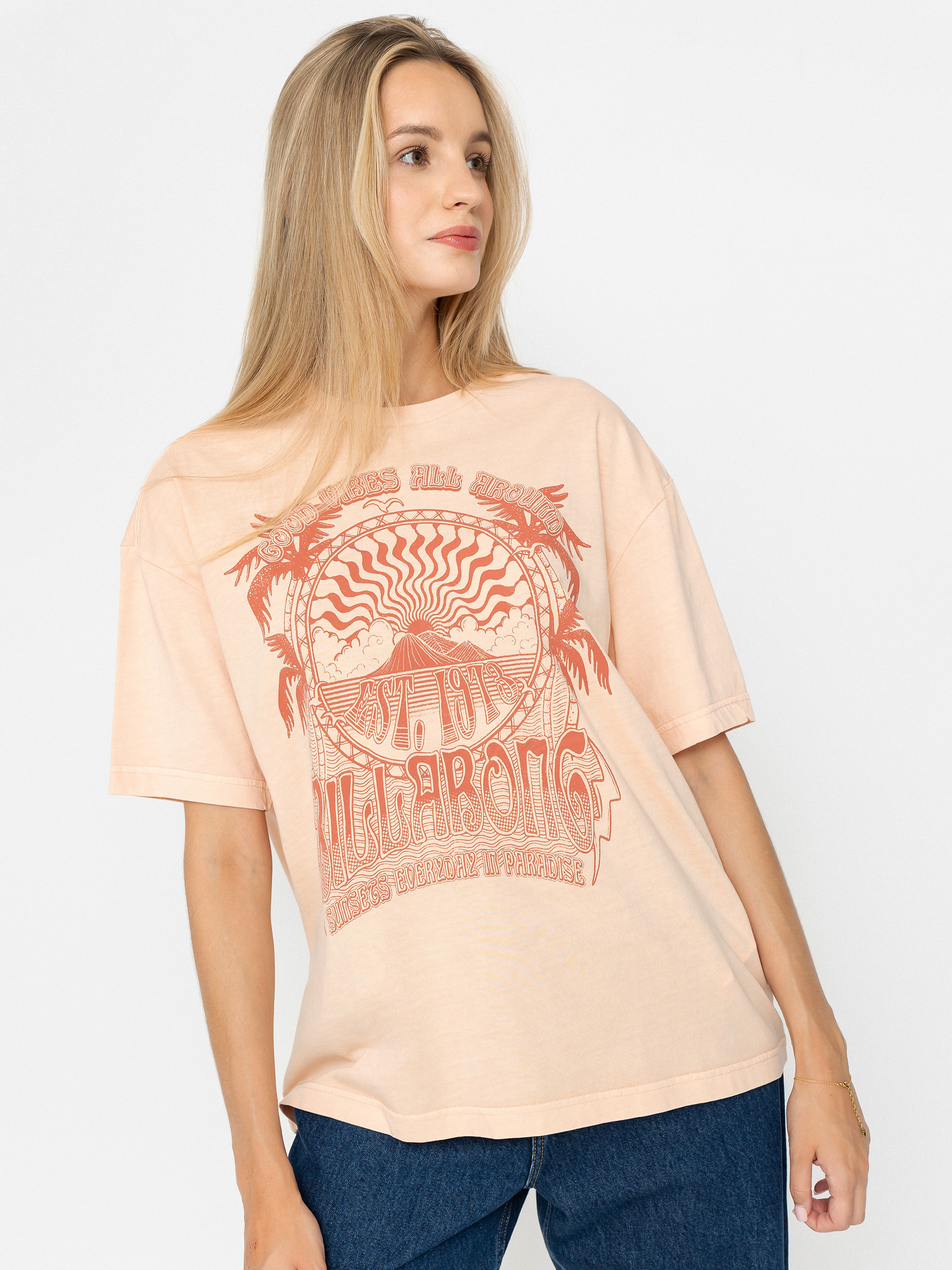Billabong Beach Classics Wmn T-Shirt (soft peach)