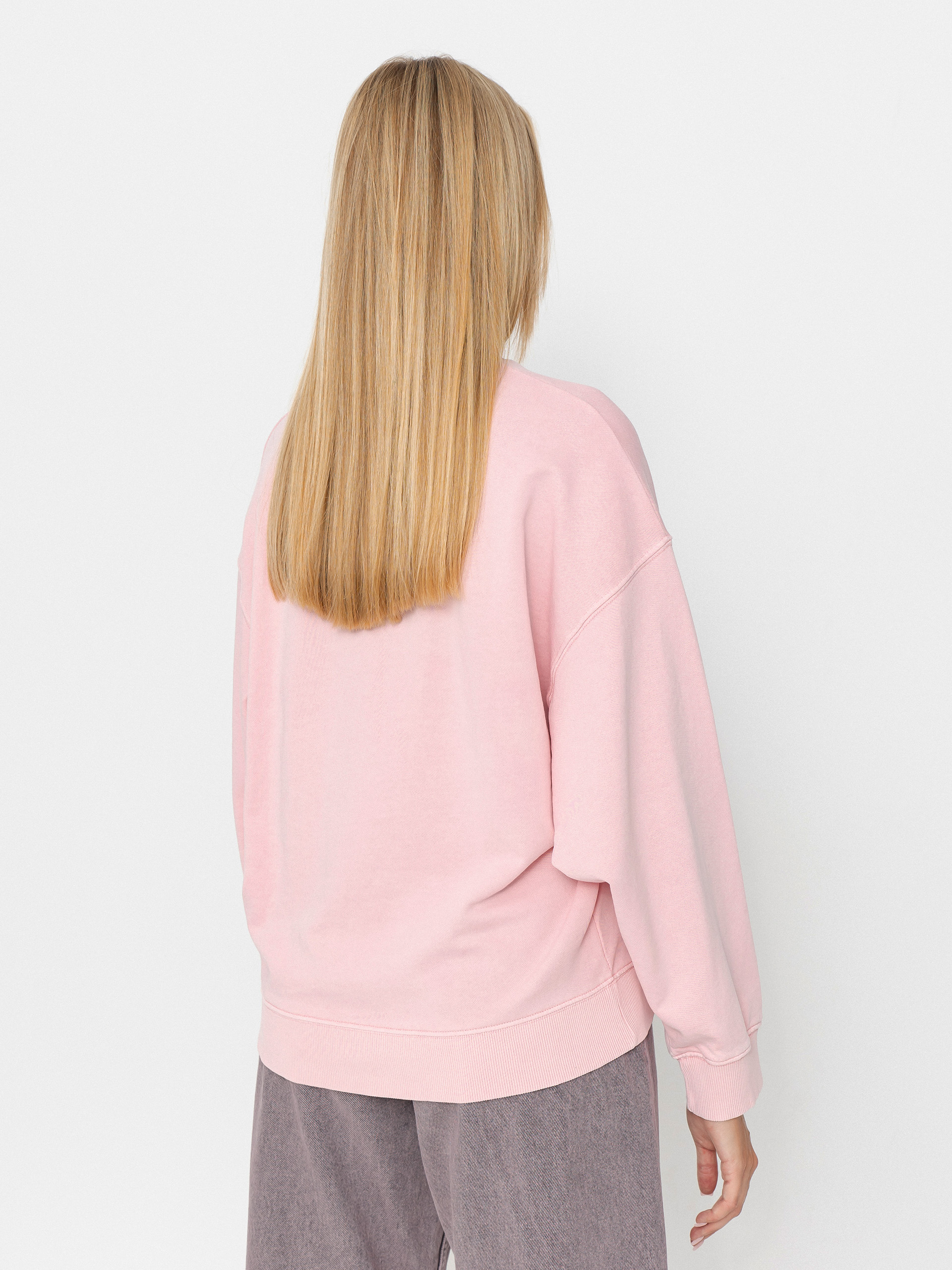 Roxy Lineup Terry Wmn Sweatshirt (bleached mauve)