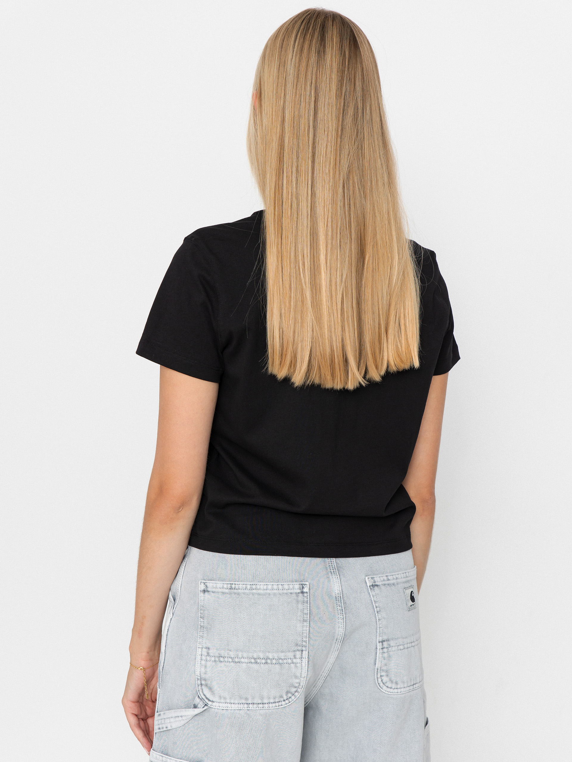 Carhartt WIP Psshh Wmn T-Shirt (black/blue fog)