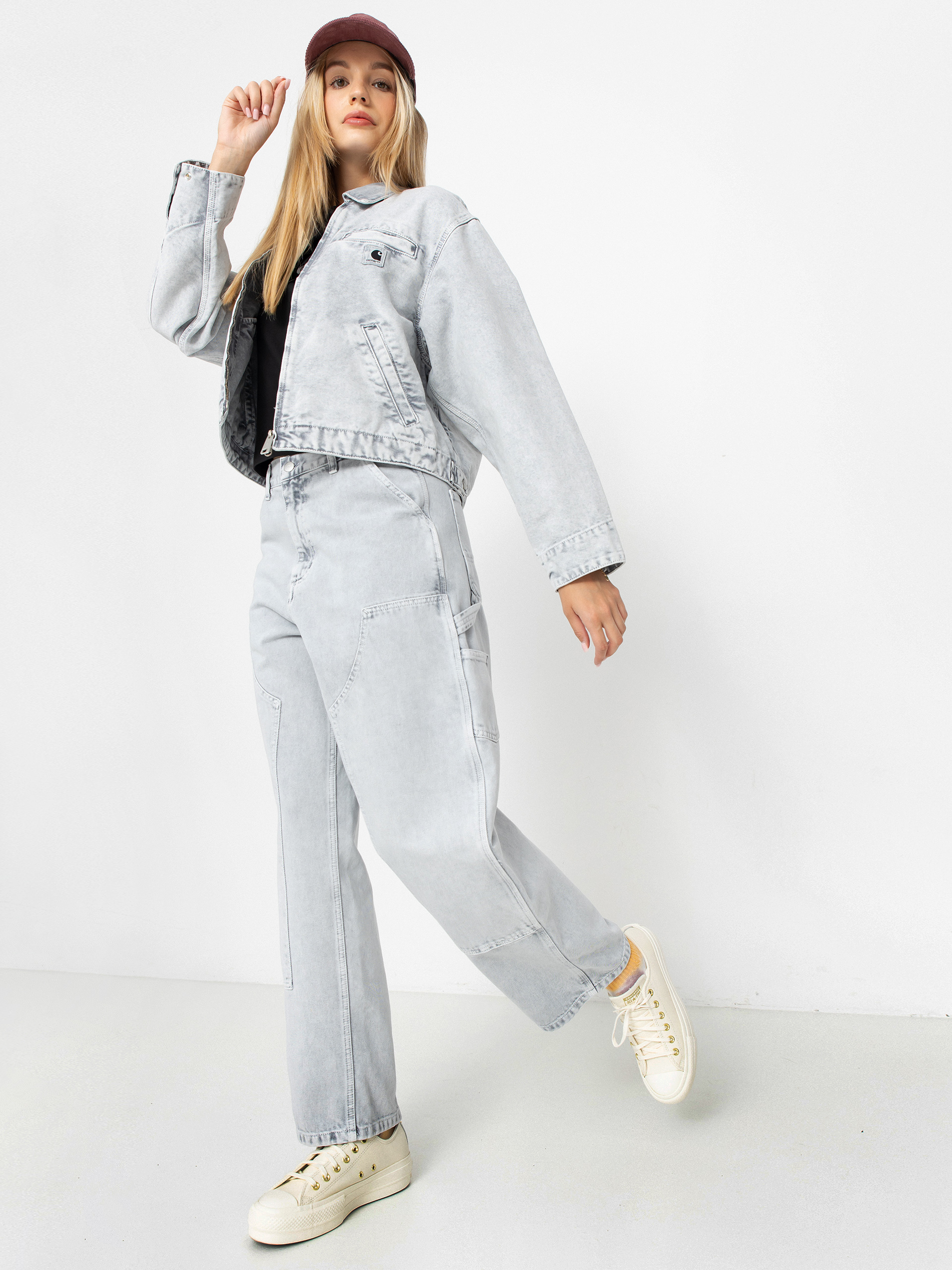 Carhartt WIP Emery Wmn Jacket (black/black/chalk wash)