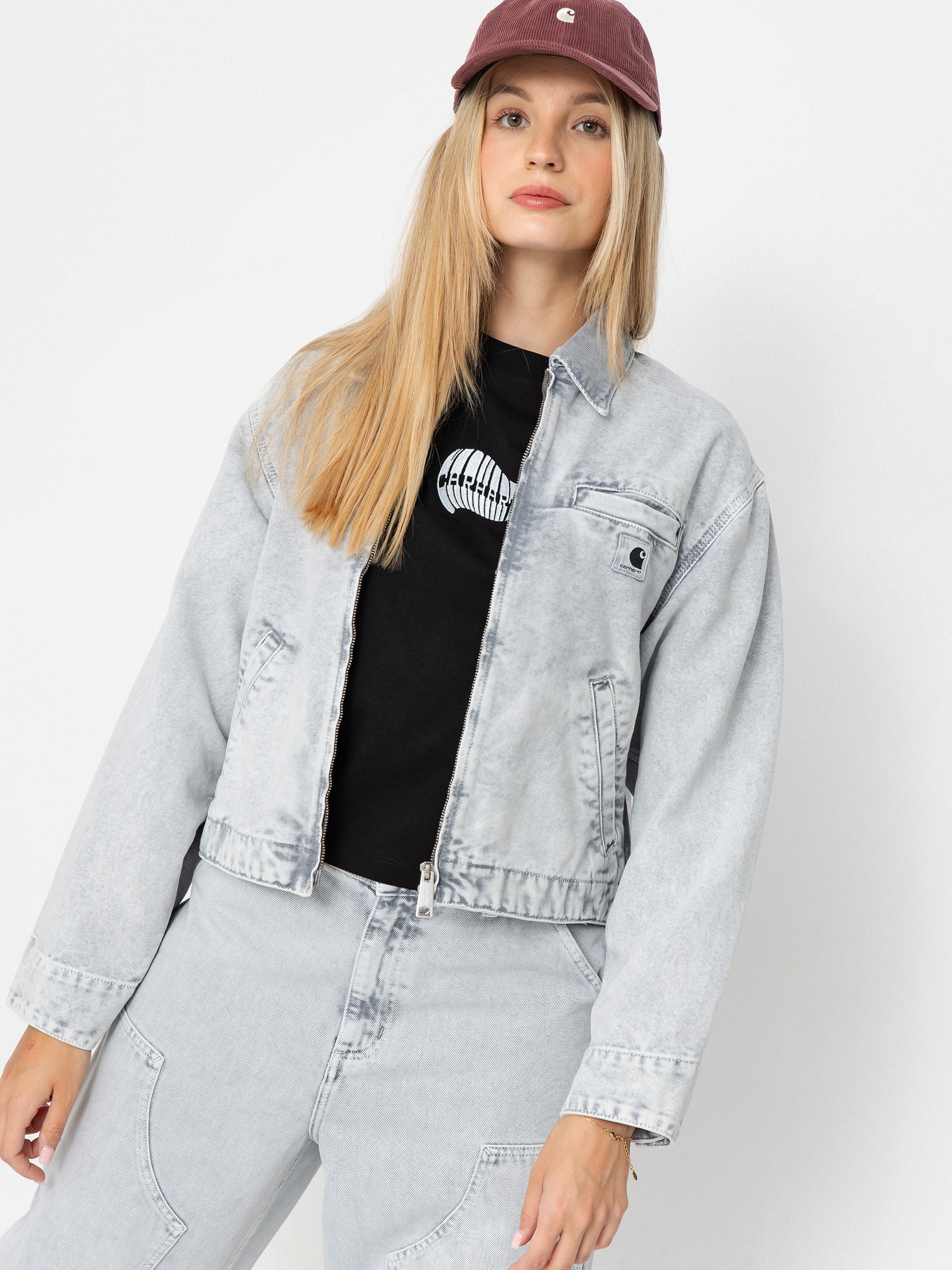 Carhartt WIP Emery Wmn Jacket (black/black/chalk wash)