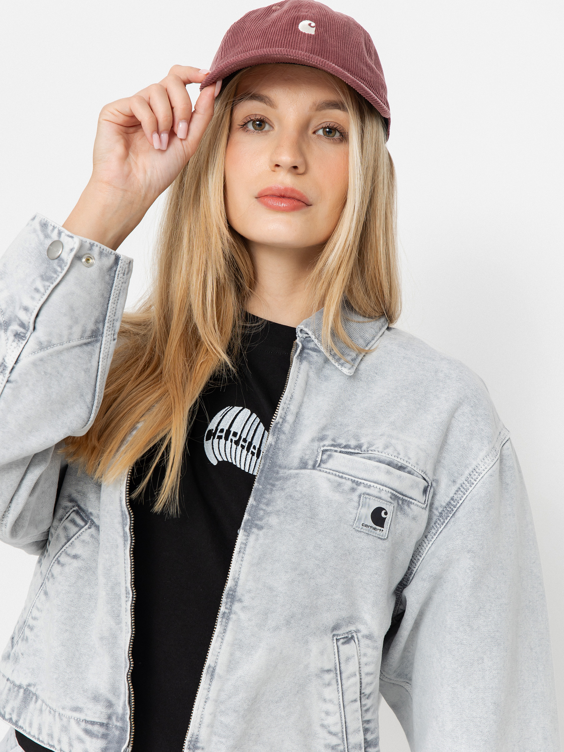 Carhartt WIP Emery Wmn Jacke (black/black/chalk wash)