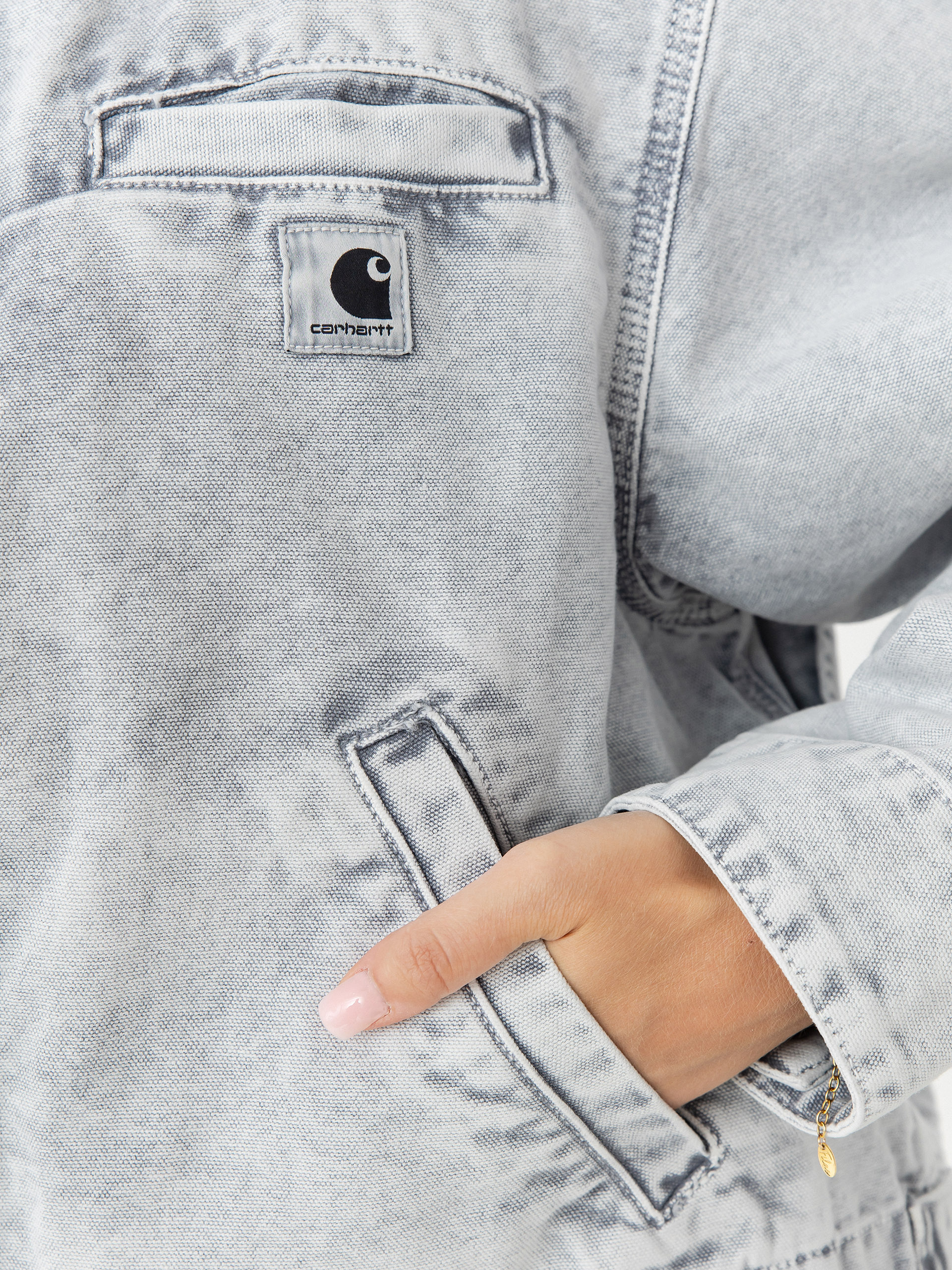 Carhartt WIP Emery Wmn Jacket (black/black/chalk wash)