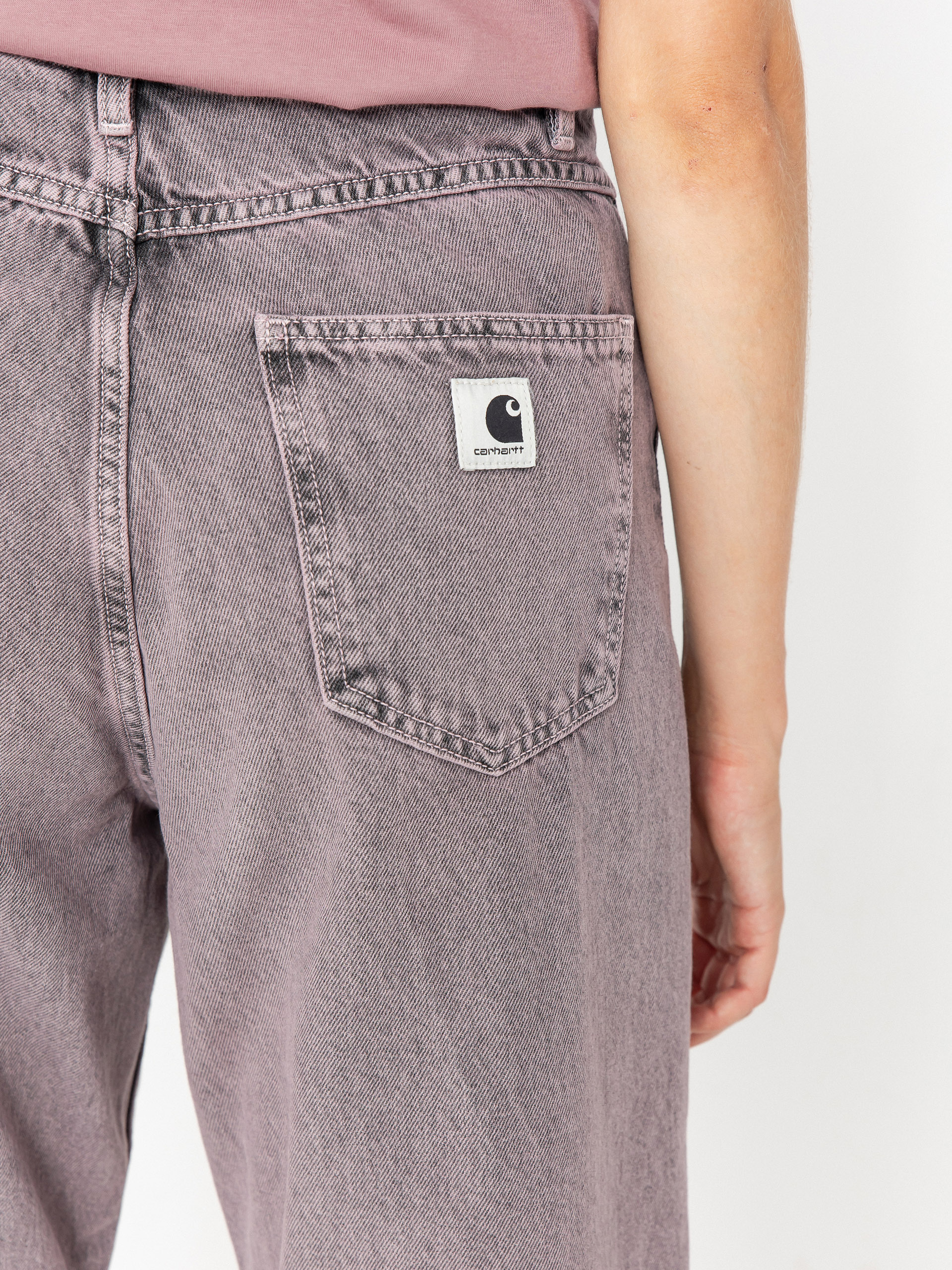 Carhartt WIP Brandon Wmn Hose (black/hortensia/garment dyed)