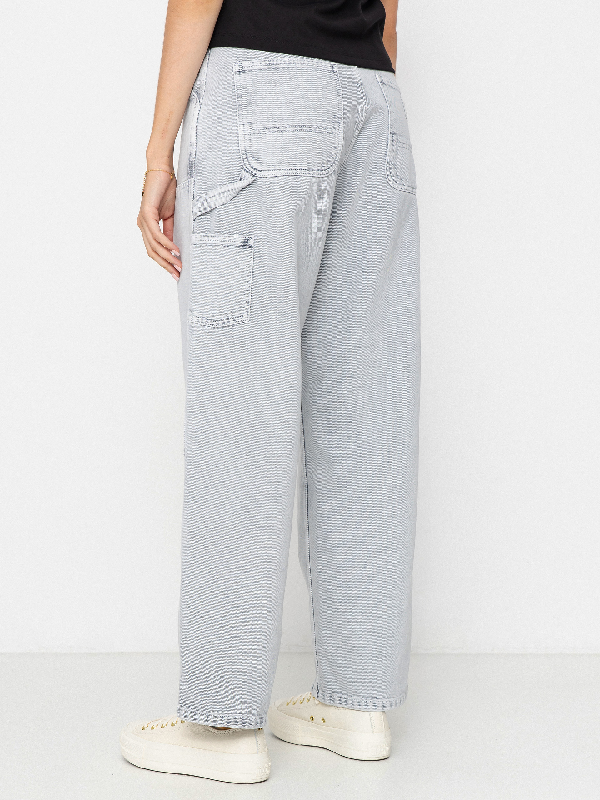 Carhartt WIP Brandon Double Knee Wmn Pants (black/chalk wash)