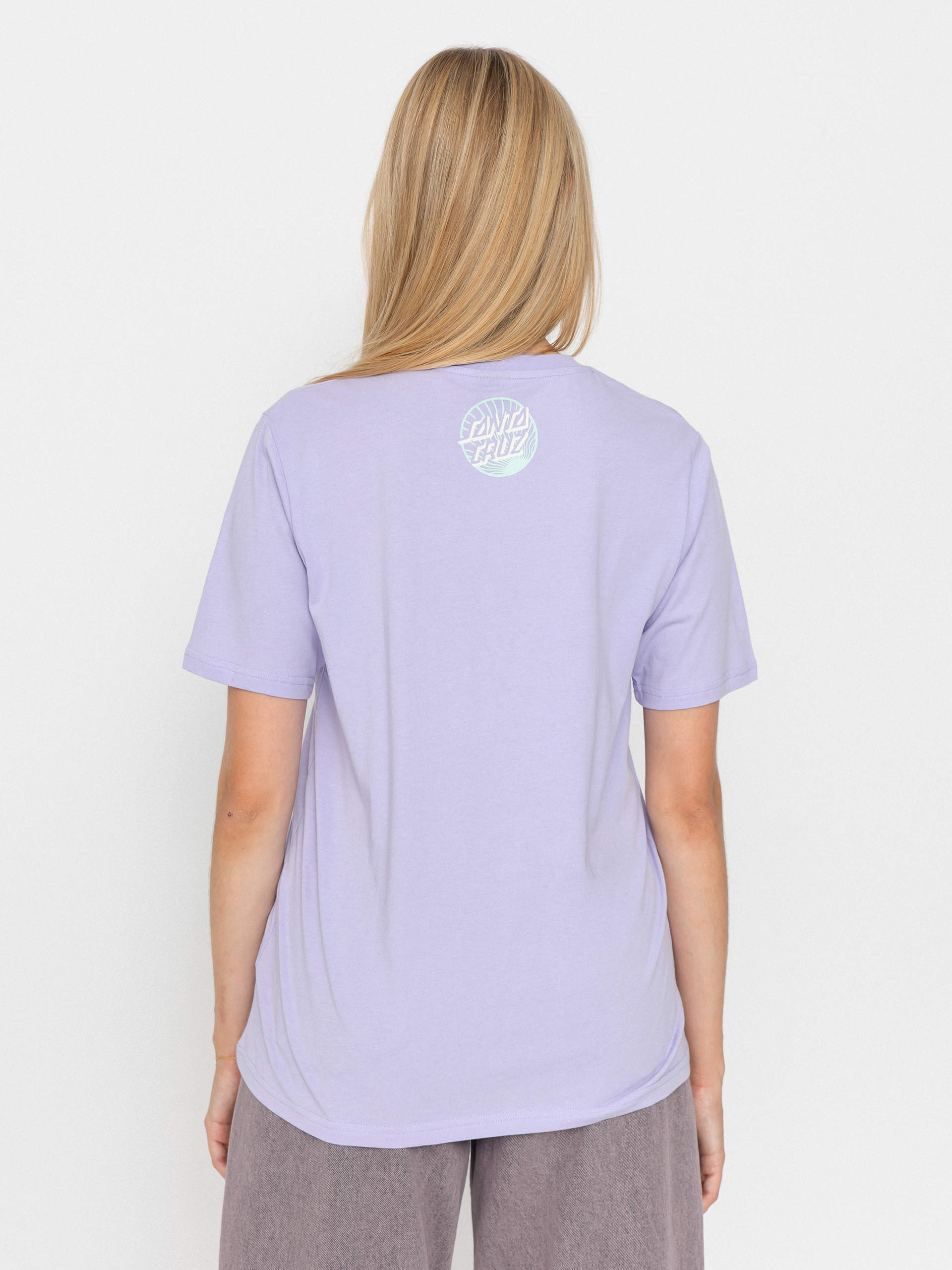 Santa Cruz Camp Retreat Front Wmn T-Shirt (lavender)