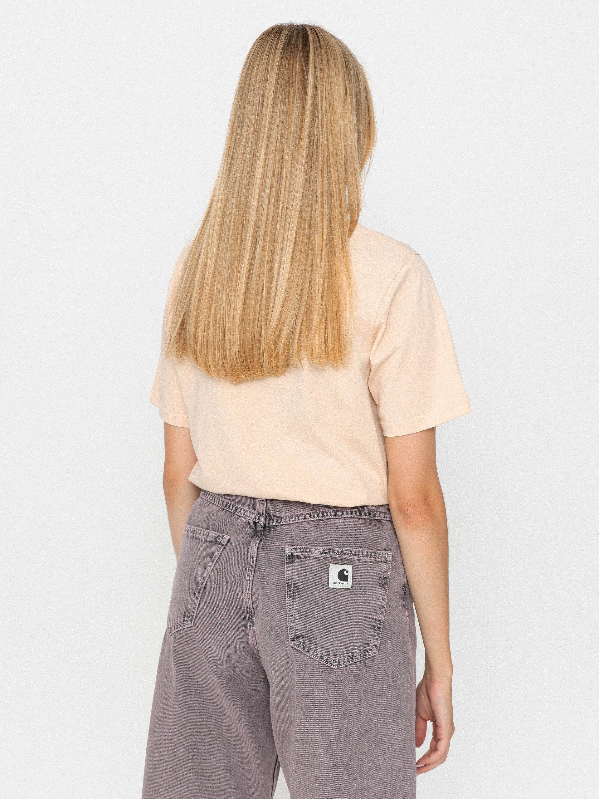 Santa Cruz Woodland Mini Strip Front Wmn T-Shirt (oat)