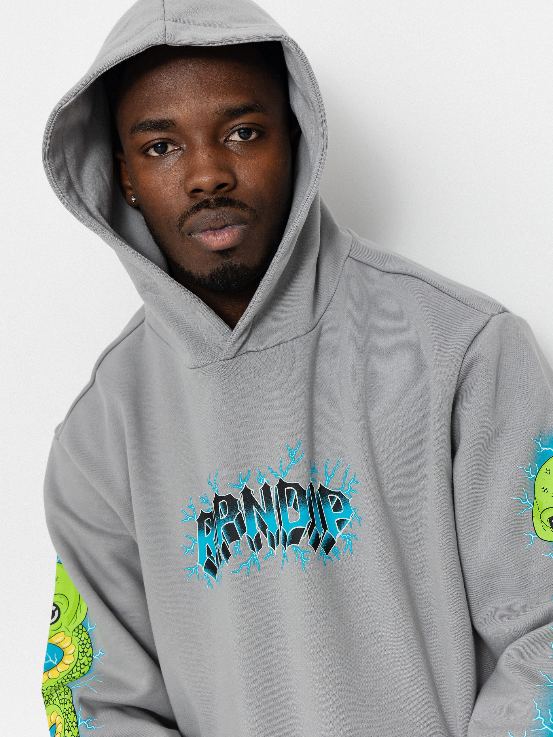 RipNDip Skull And Bones HD Hoodie (charcoal)