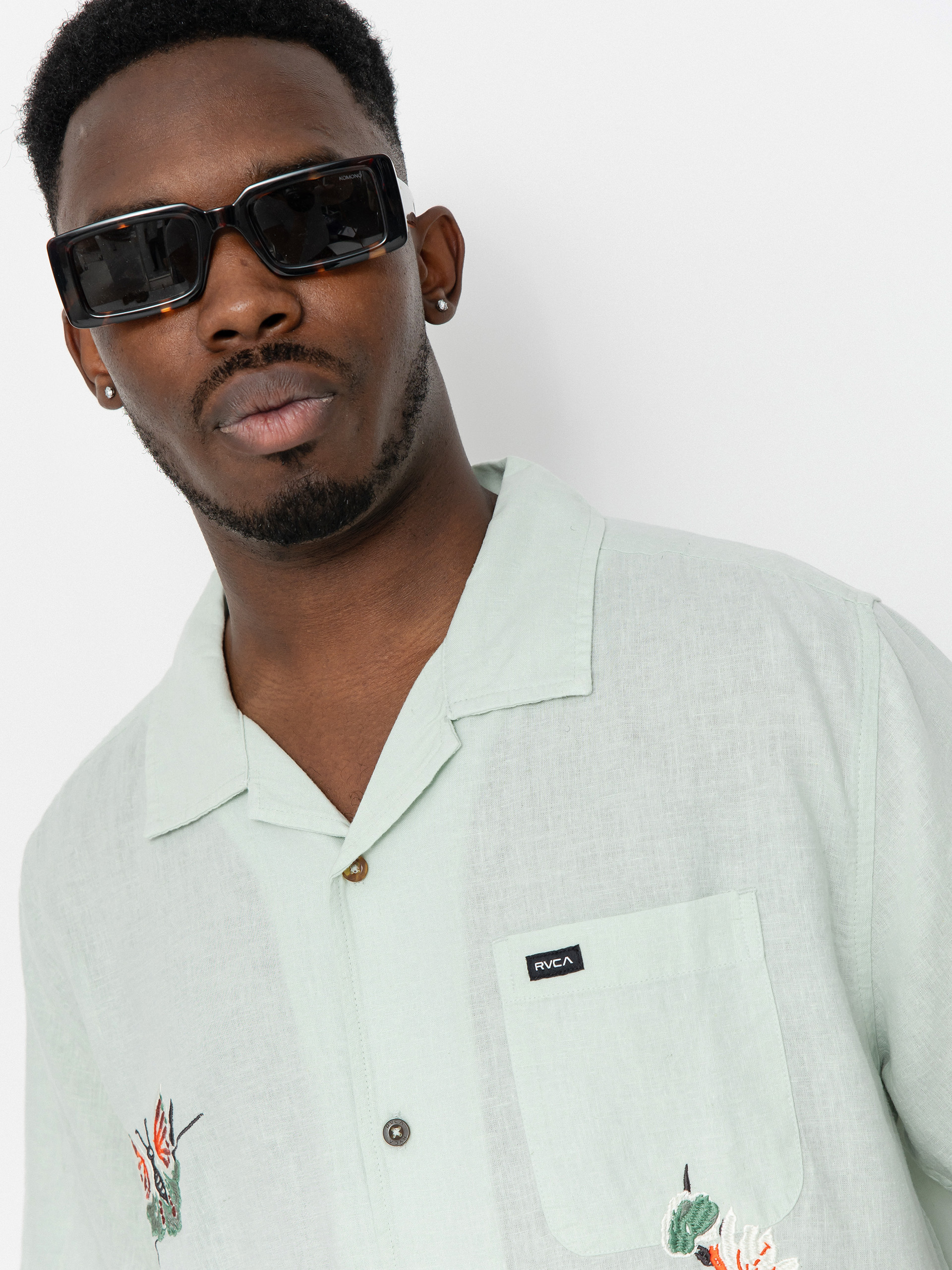 RVCA Nectar Shirt (green tea)