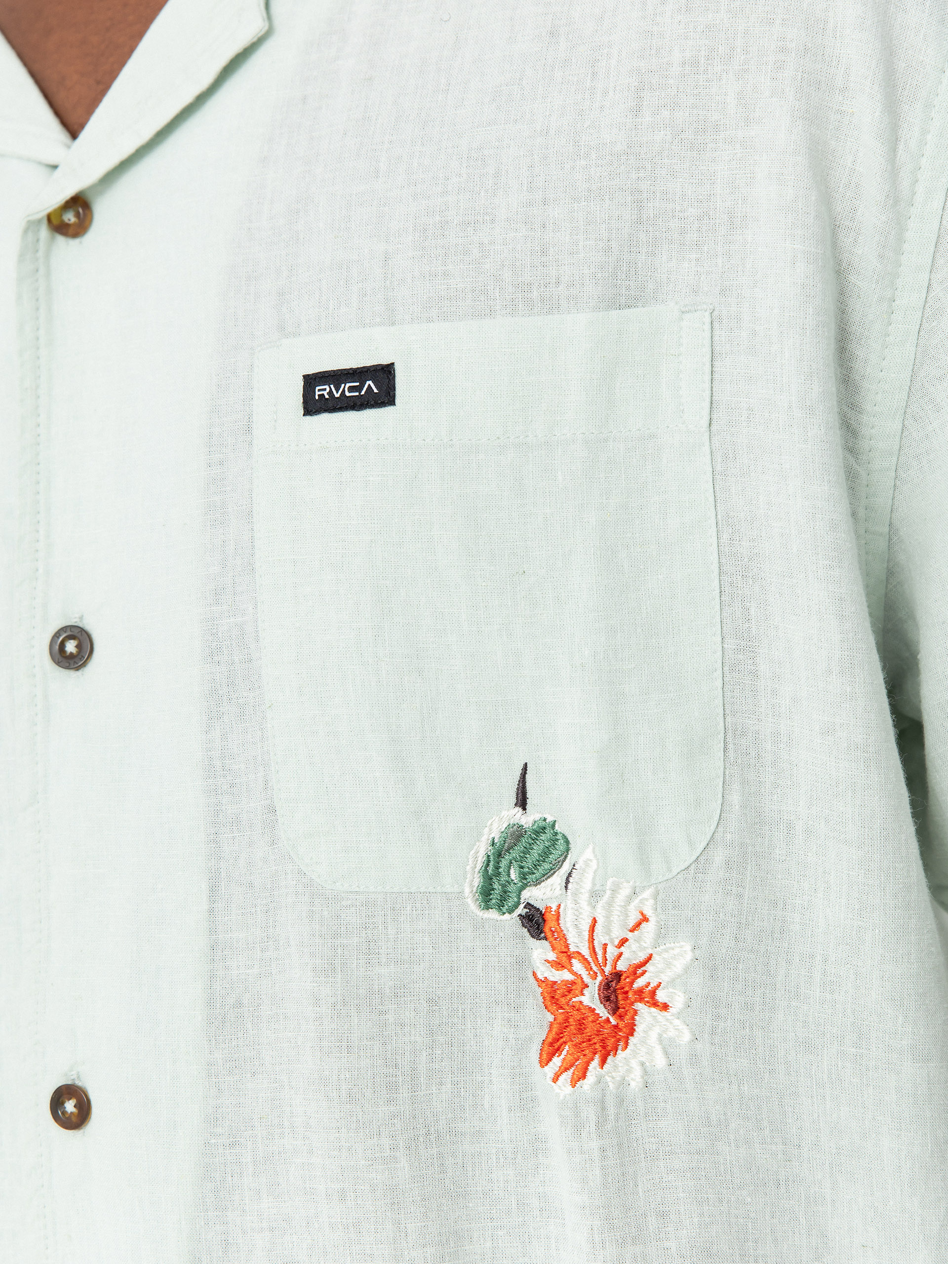 RVCA Nectar Shirt (green tea)