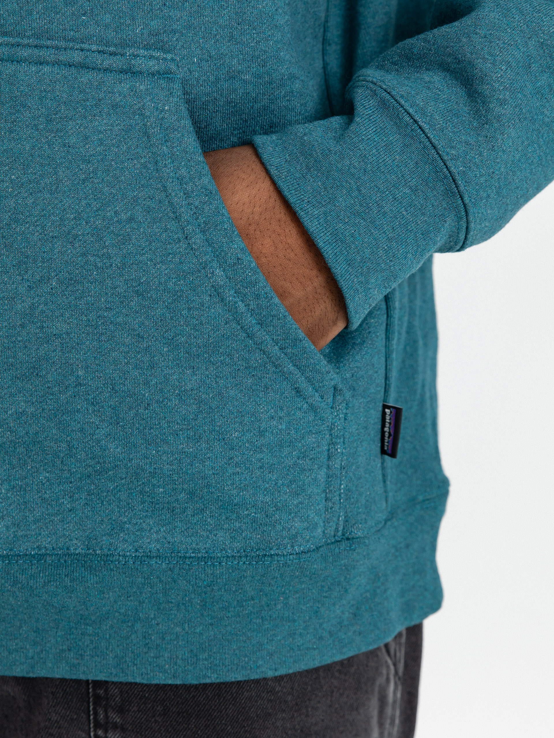 Patagonia Hoodie Boardshort Logo Uprisal HD (wetland blue)