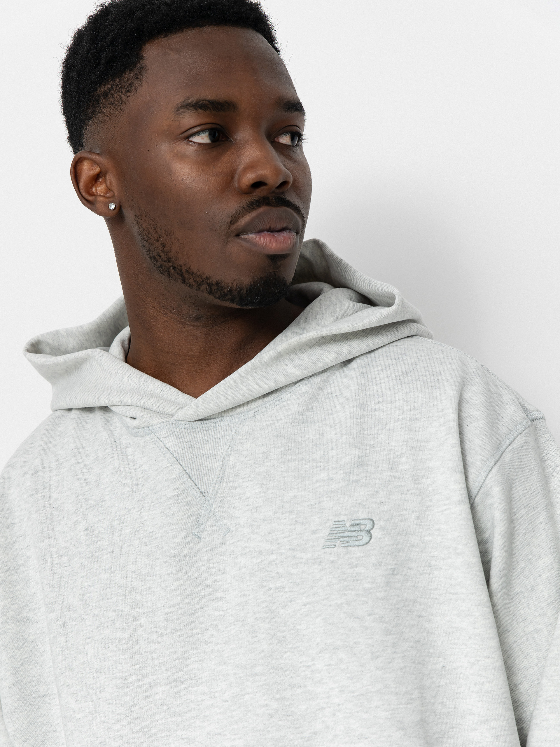 New Balance Atheltics French Terry HD Hoodie (grey)