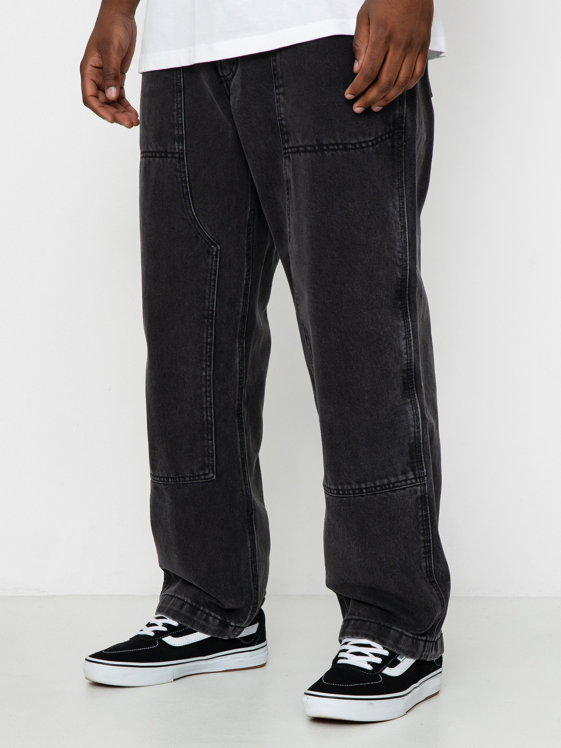 00s old vans wide buggy denim black sk8 Vans Skate Loose Utility 
