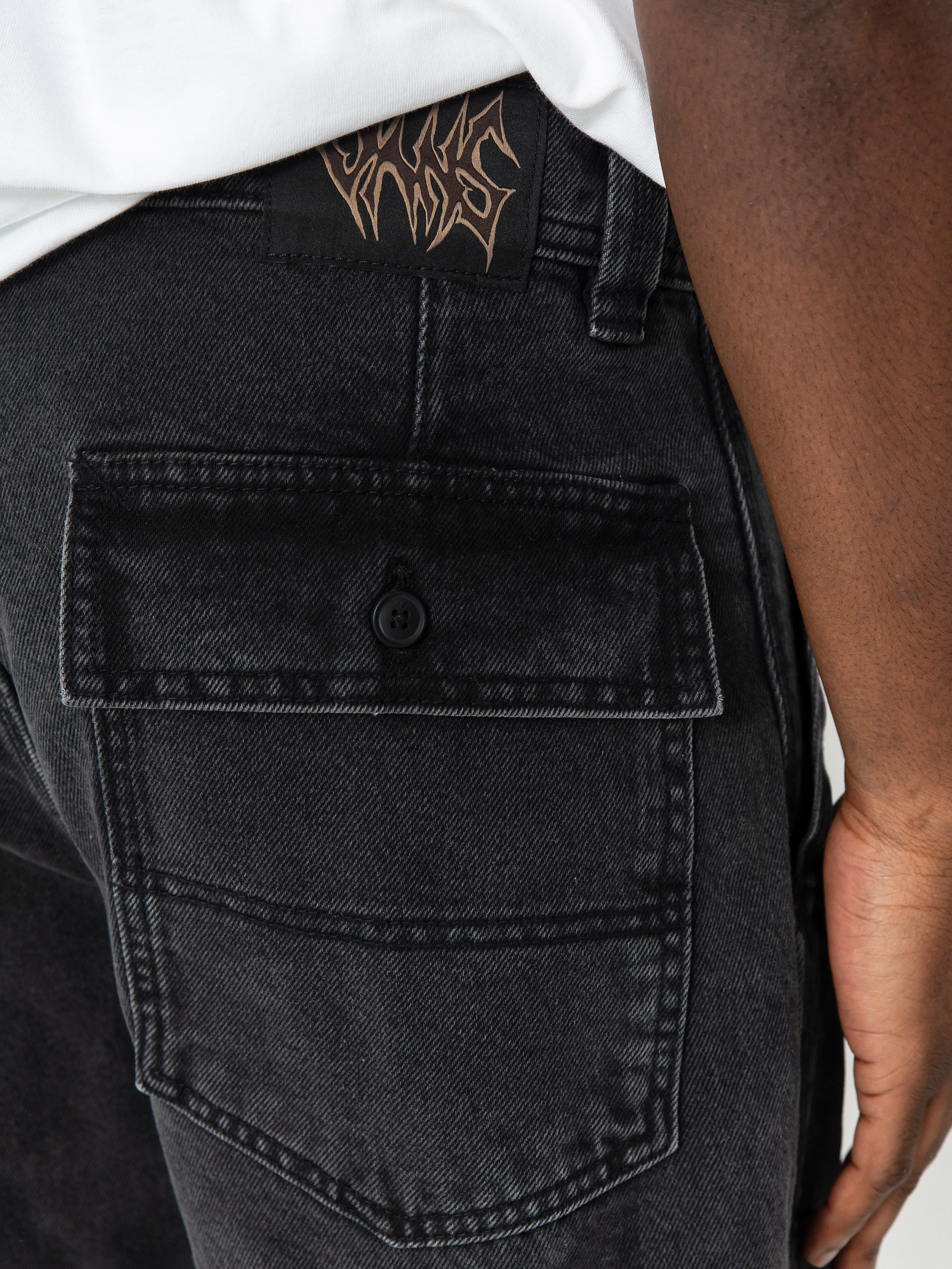 Vans Skate Loose Utility Denim Hose (pirate black)