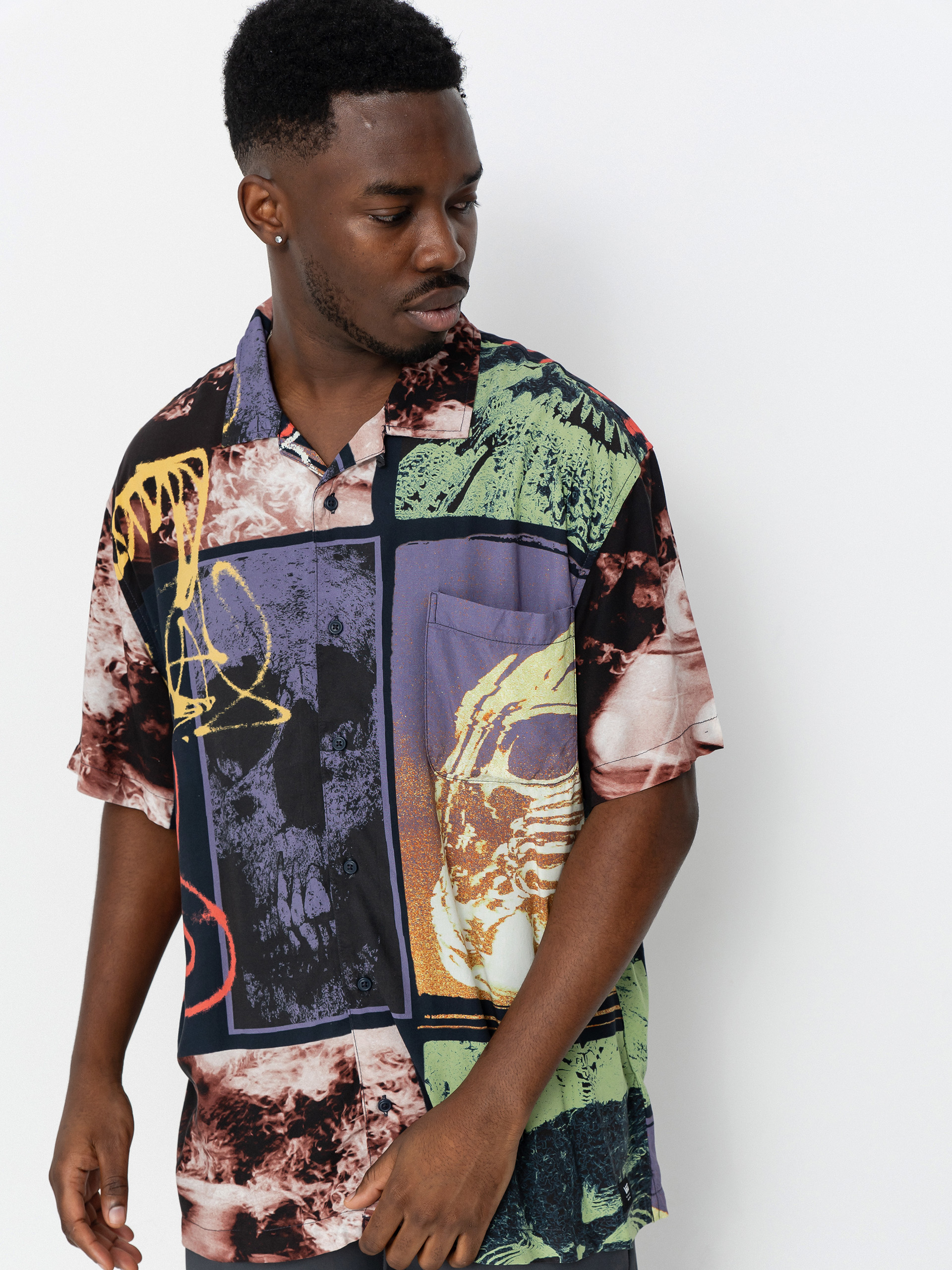 Vans Prospect Collage Shirt - multicolor (parisian night)
