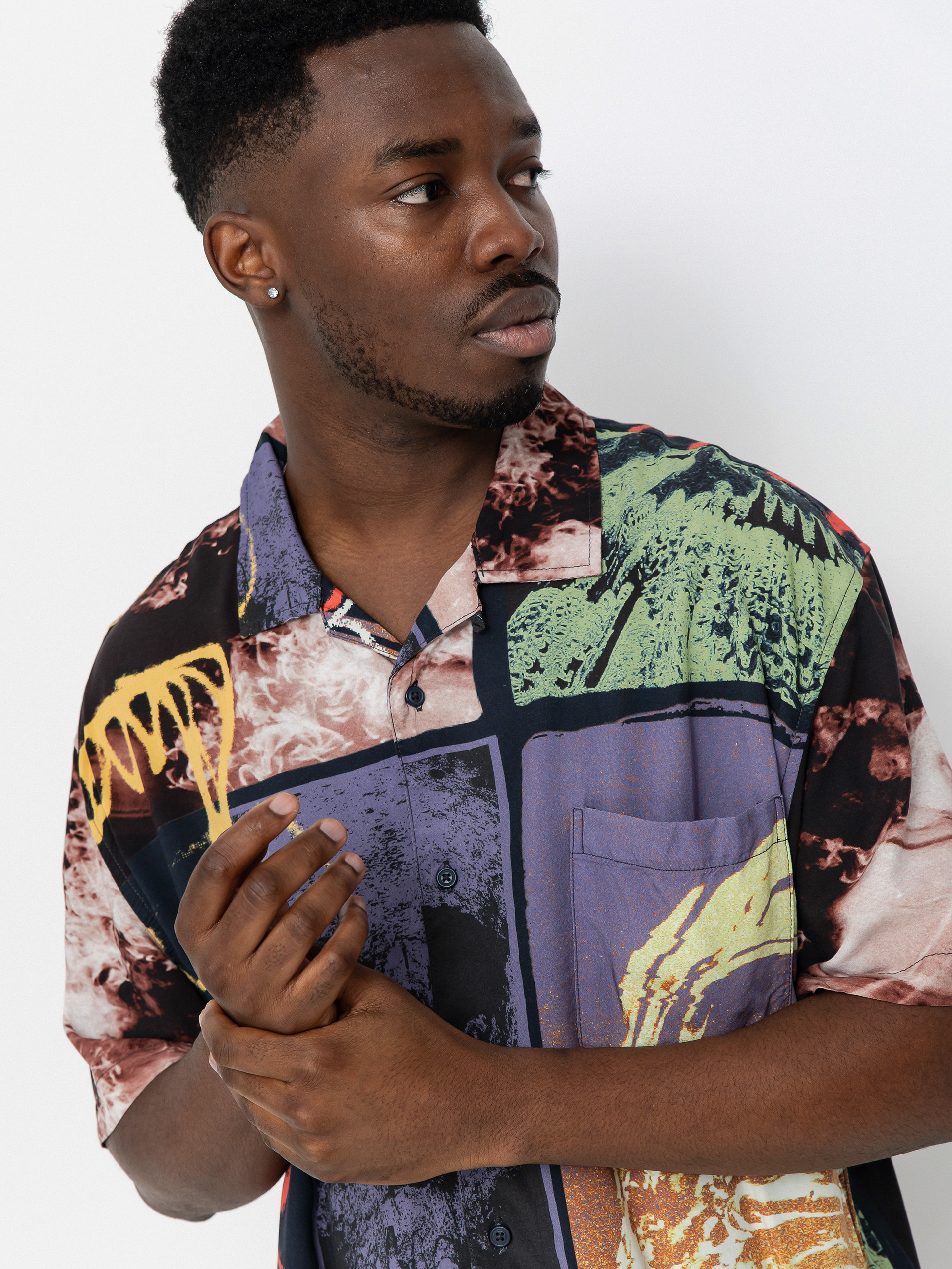 Vans Prospect Collage Shirt (parisian night)