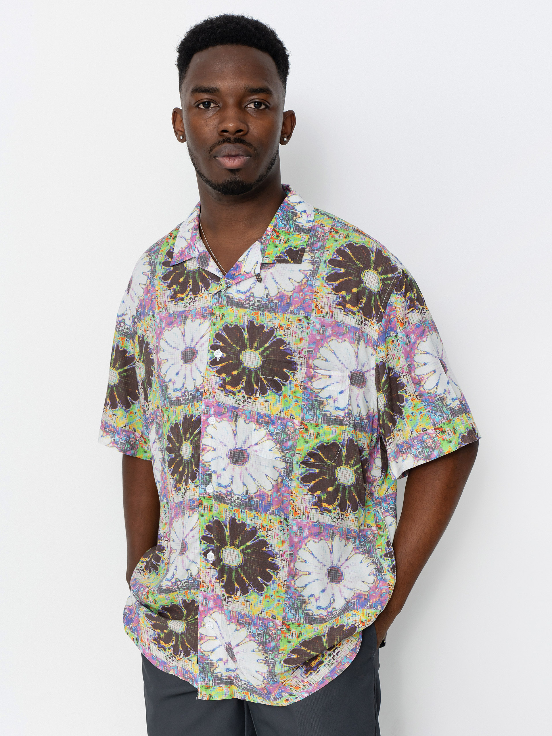 Vans Digitals Woven Shirt (white/multi)