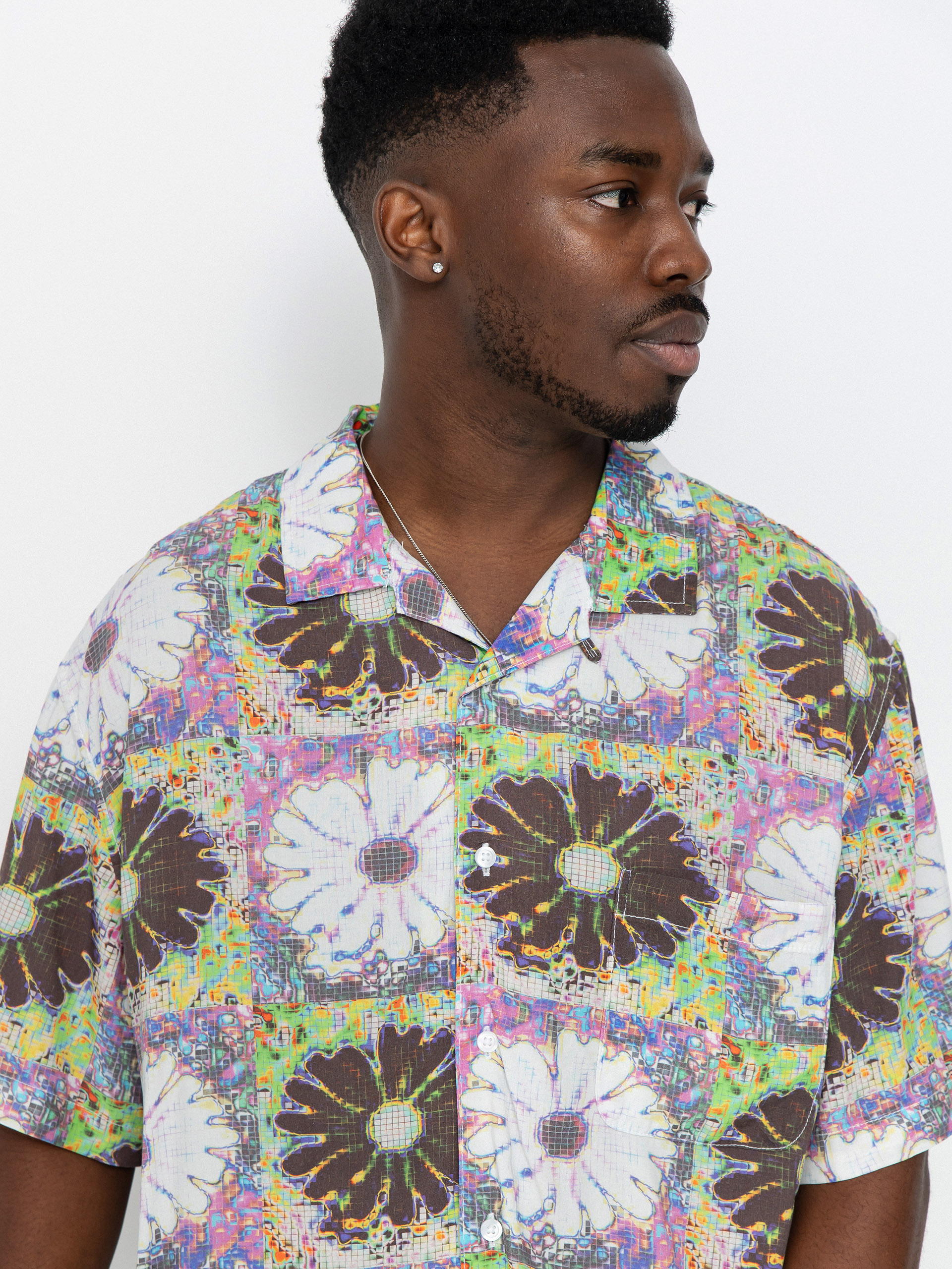 Vans Digitals Woven Shirt (white/multi)